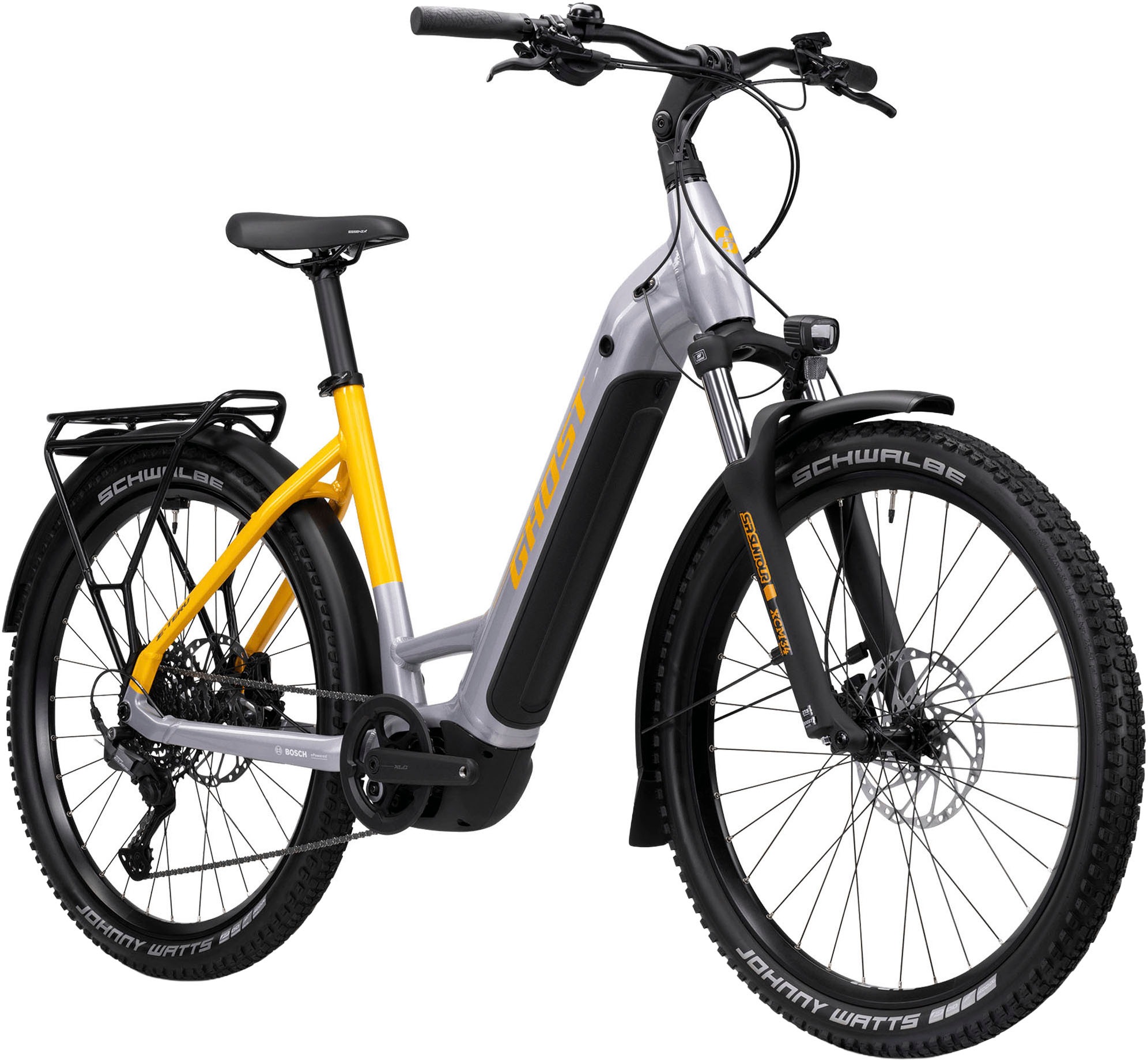 GHOST E-Bike "E-Teru Universal EQ Low", 50cm, 27,5 Zoll (69,85cm)grau, Elektrofahrräder