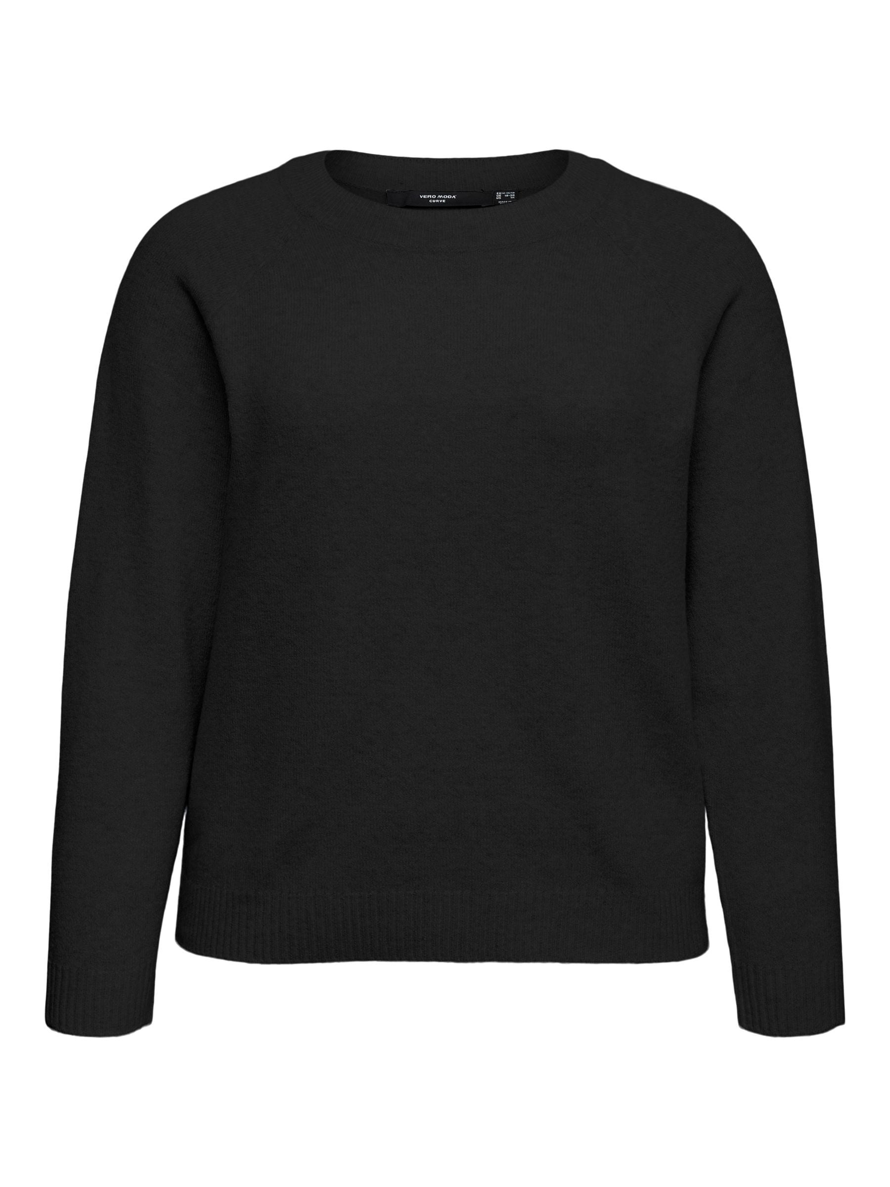 Vero Moda Curve Rundhalspullover »VMCDOFFY LS O-NECK BLOUSE GA NOOS CUR«