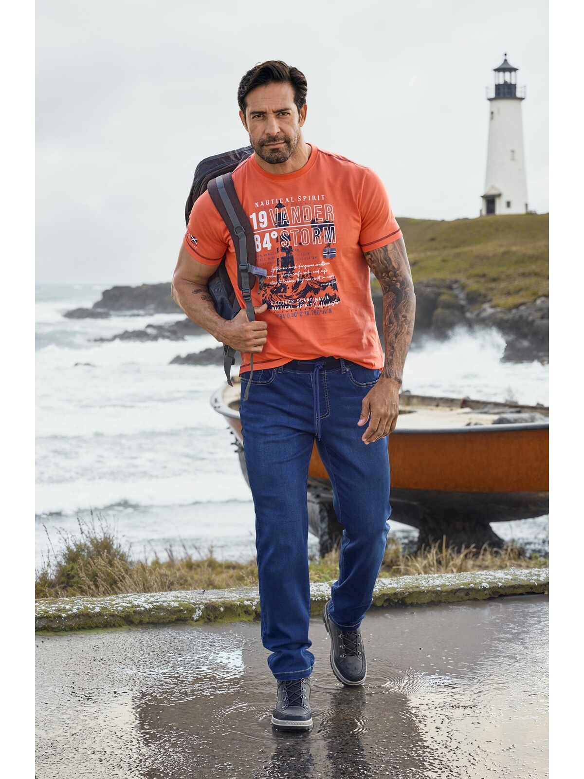 Jan Vanderstorm T-Shirt »T-Shirt MORKHEIM«