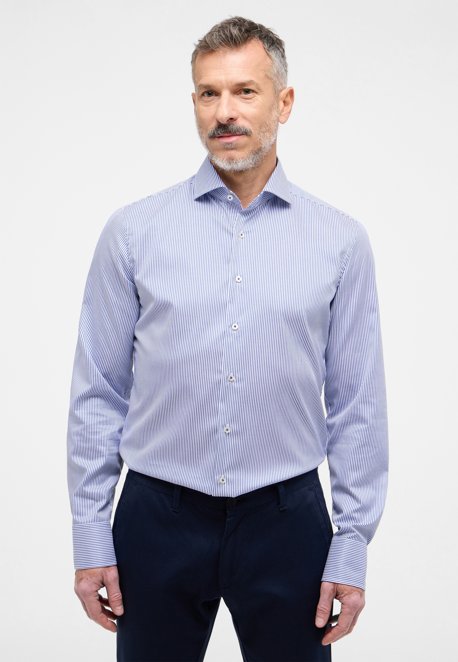 Eterna Langarmhemd "SLIM FIT", NON IRON (bügelfrei) günstig online kaufen