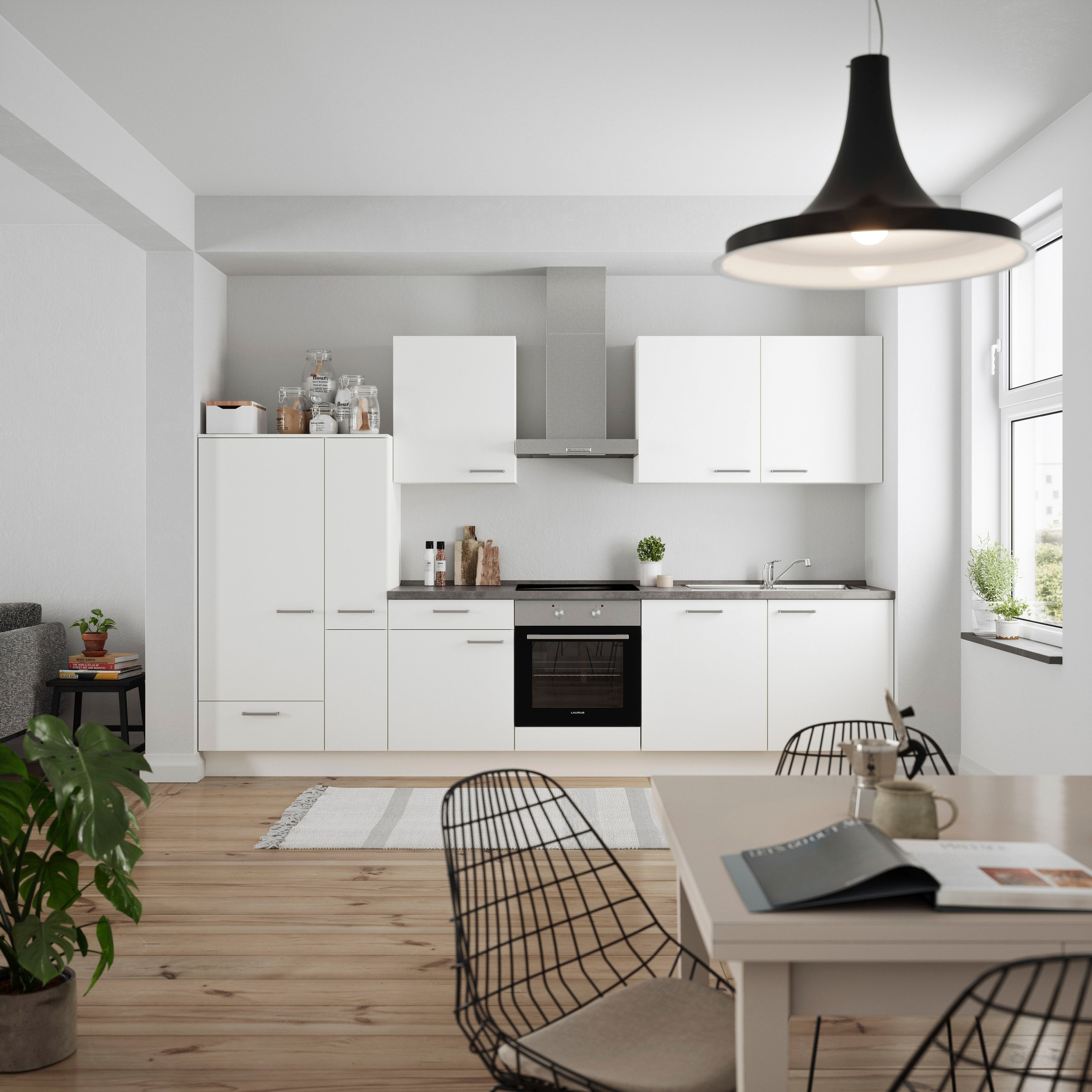 nobilia Küchenzeile ""Touch I"" vormontiert, Ausrichtung wählbar, Breite 33 günstig online kaufen