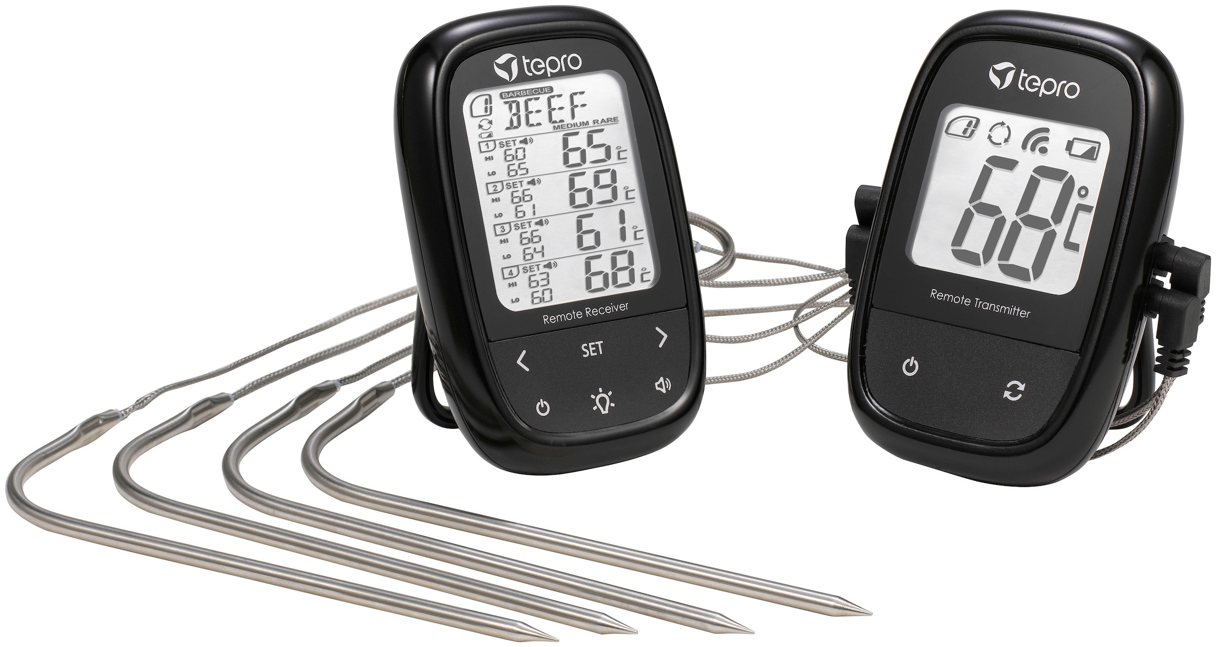 Tepro Grillthermometer, (2 tlg.)