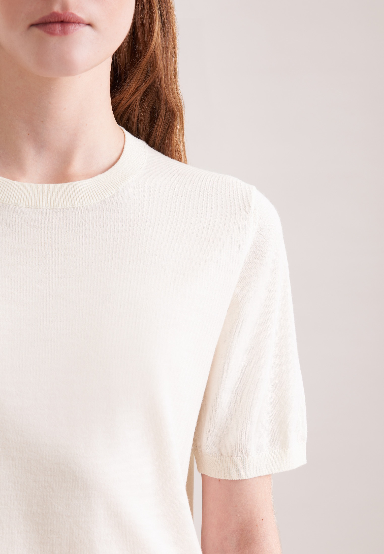 Seidensticker August Drop 252 Women's Knit Sweater White S 3