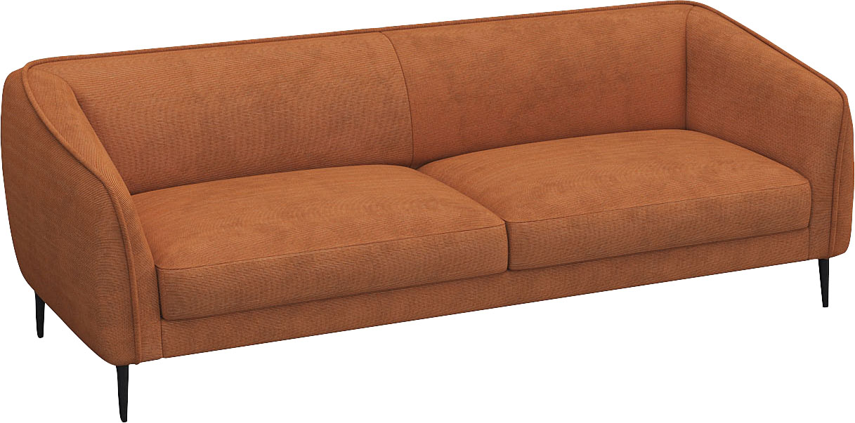 Thumbnail - FLEXLUX 3-Sitzer "Belle Designsofa, Couch, bequem durch Kaltschaum im Sitz", Skandinavisches Design, In hochwertiger Ver...