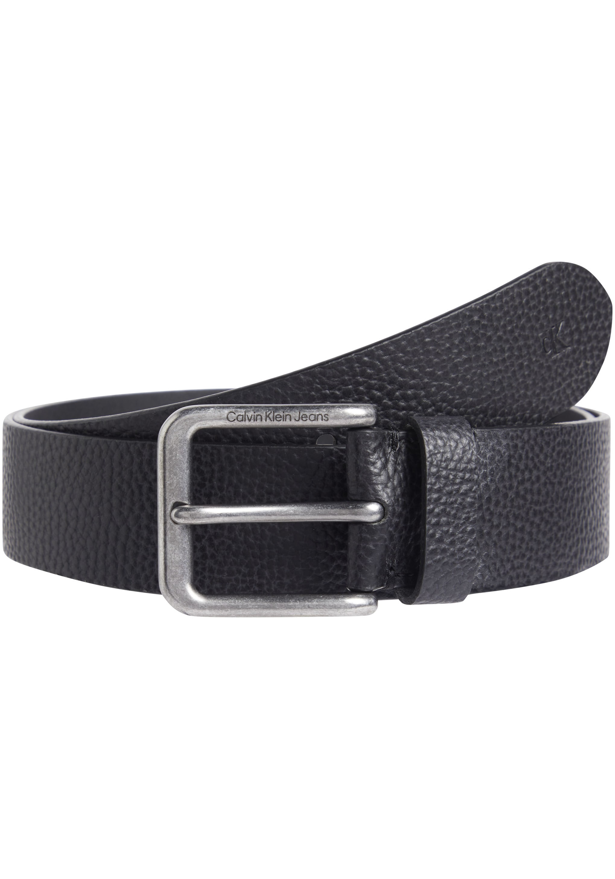 Calvin Klein Jeans Ledergürtel "CLASSIC RO LTHR BELT 40MM", mit Logoprägung günstig online kaufen