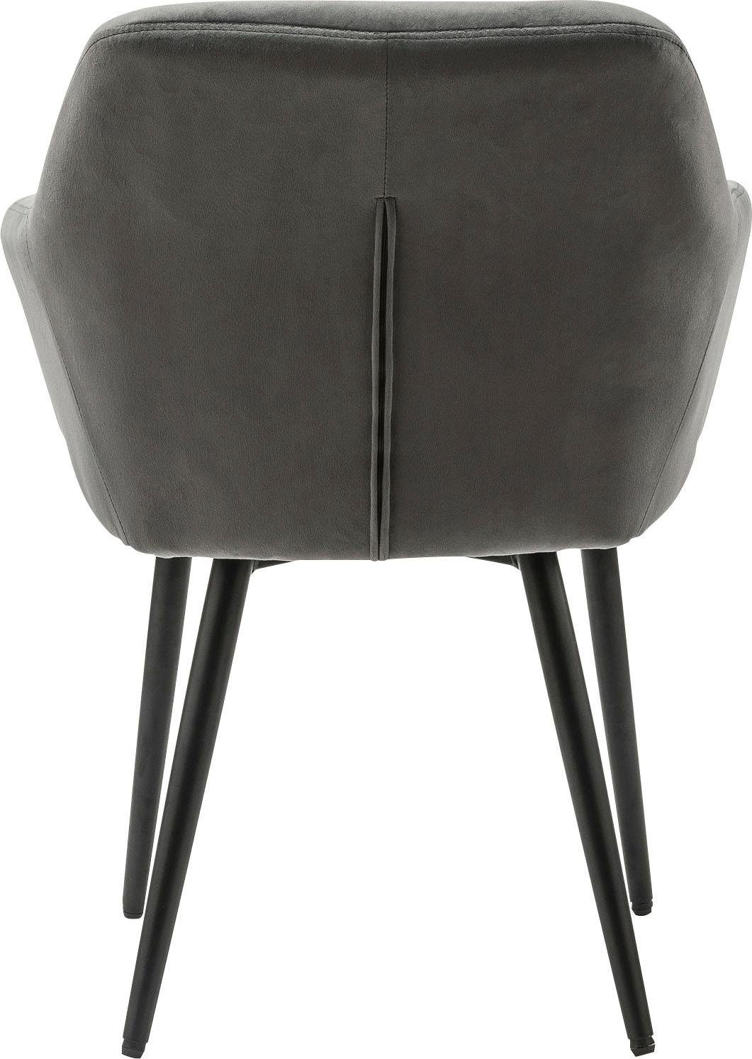 SalesFever Esszimmerstuhl, Samtvelours, ... SalesFever Esszimmerstuhl, Samtvelours, ...