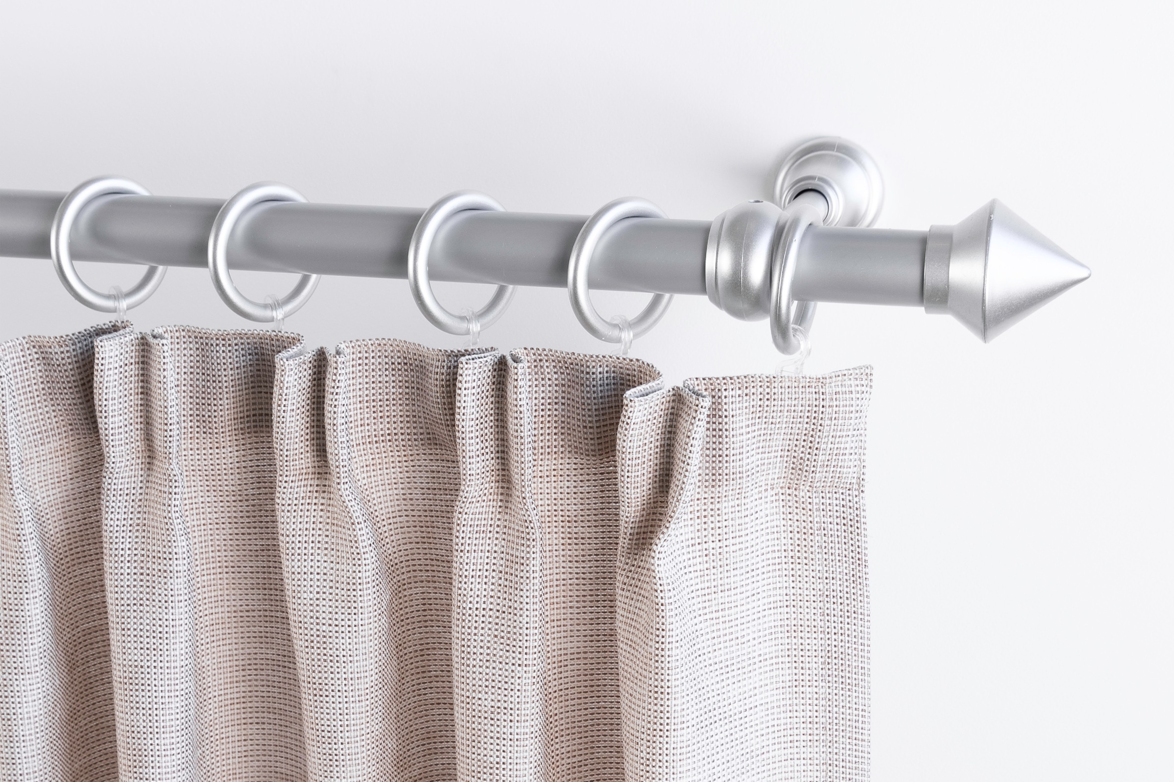 GARESA Gardinenstange "Palmi" Ø 28 mm 1 läufig-läufig Wunschmaßlänge Vorhan günstig online kaufen