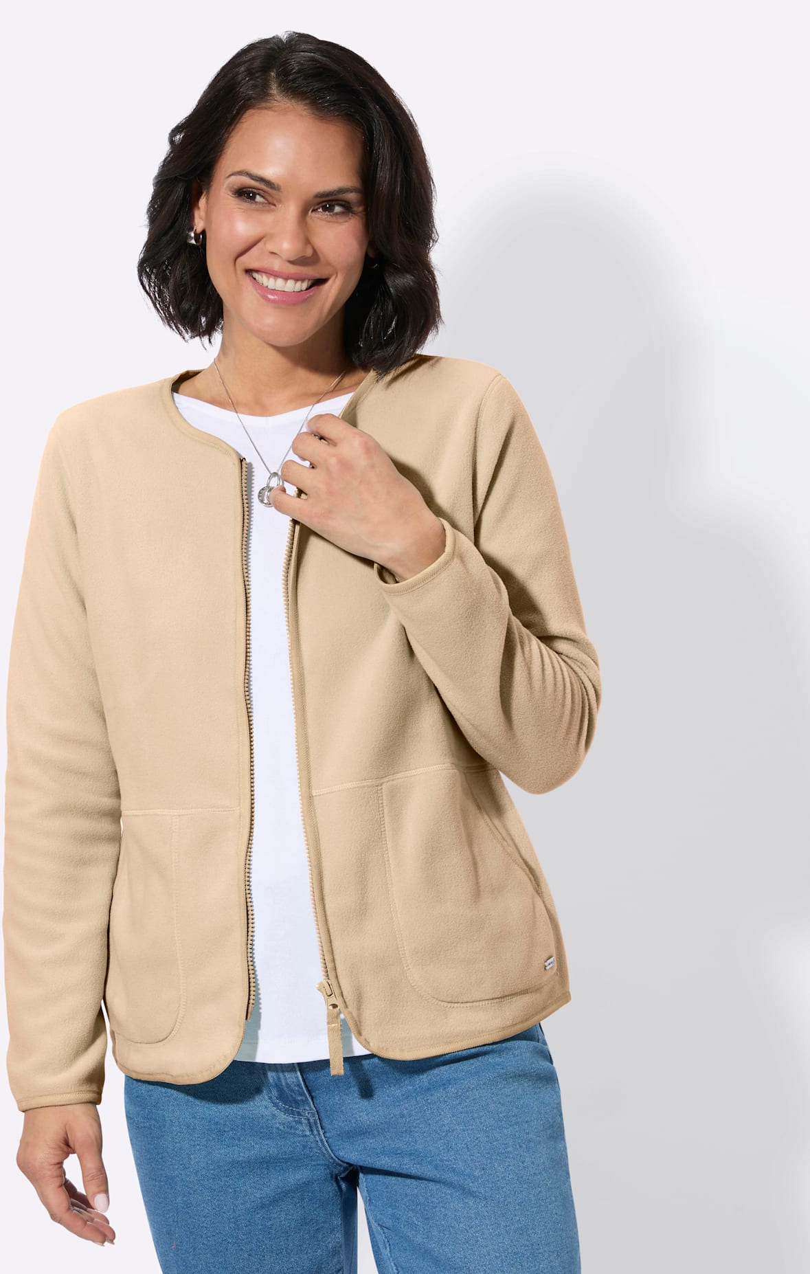 Casual Looks Fleecejacke