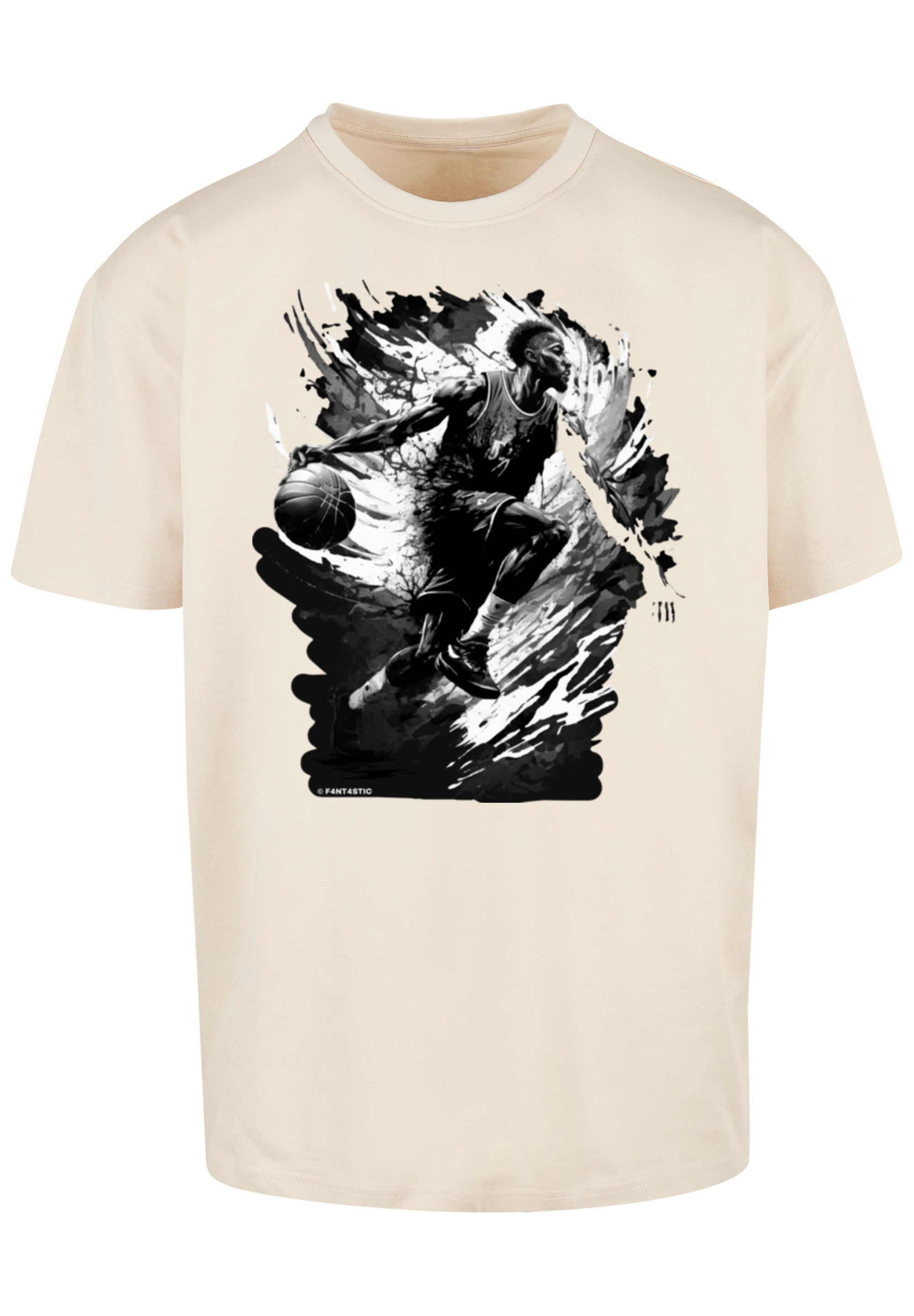 F4NT4STIC T-Shirt "Basketball Splash Sport OVERSIZE TEE", Print günstig online kaufen