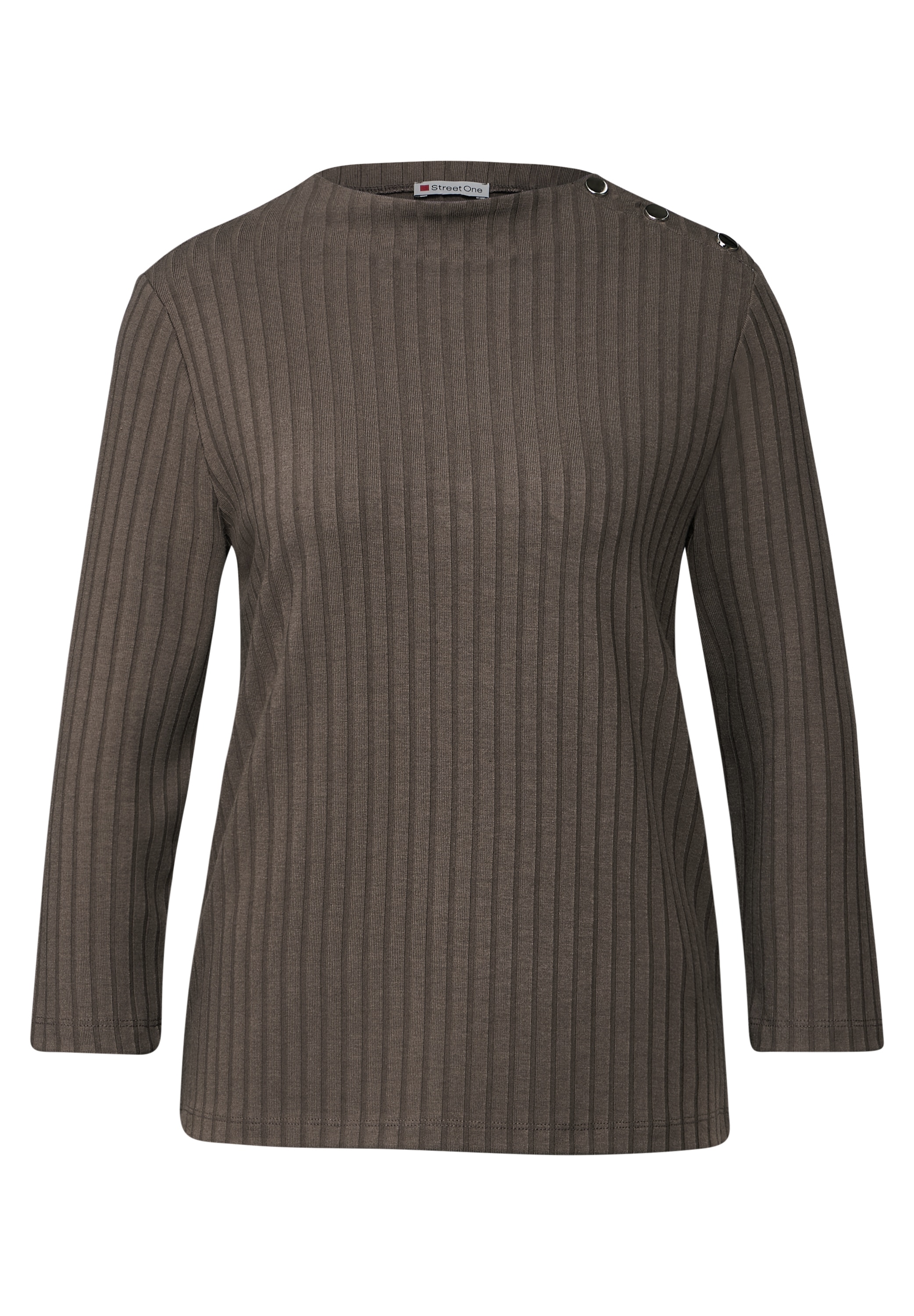 STREET ONE Langarmshirt, mit 3/4 Ärmeln