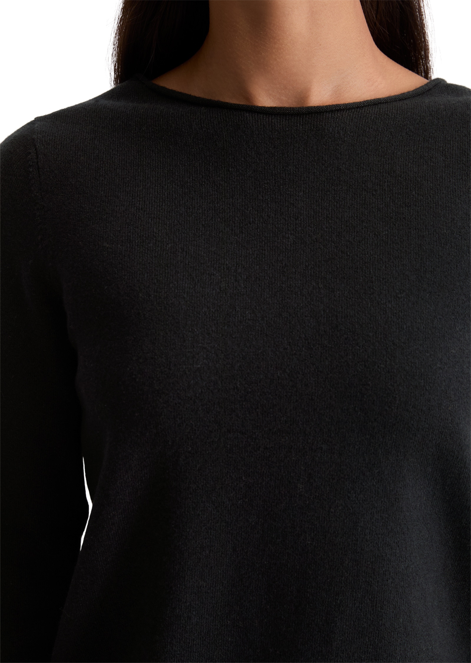 Marc O'Polo Strickpullover »aus softem Baumwolle-Schurwolle-Mix«