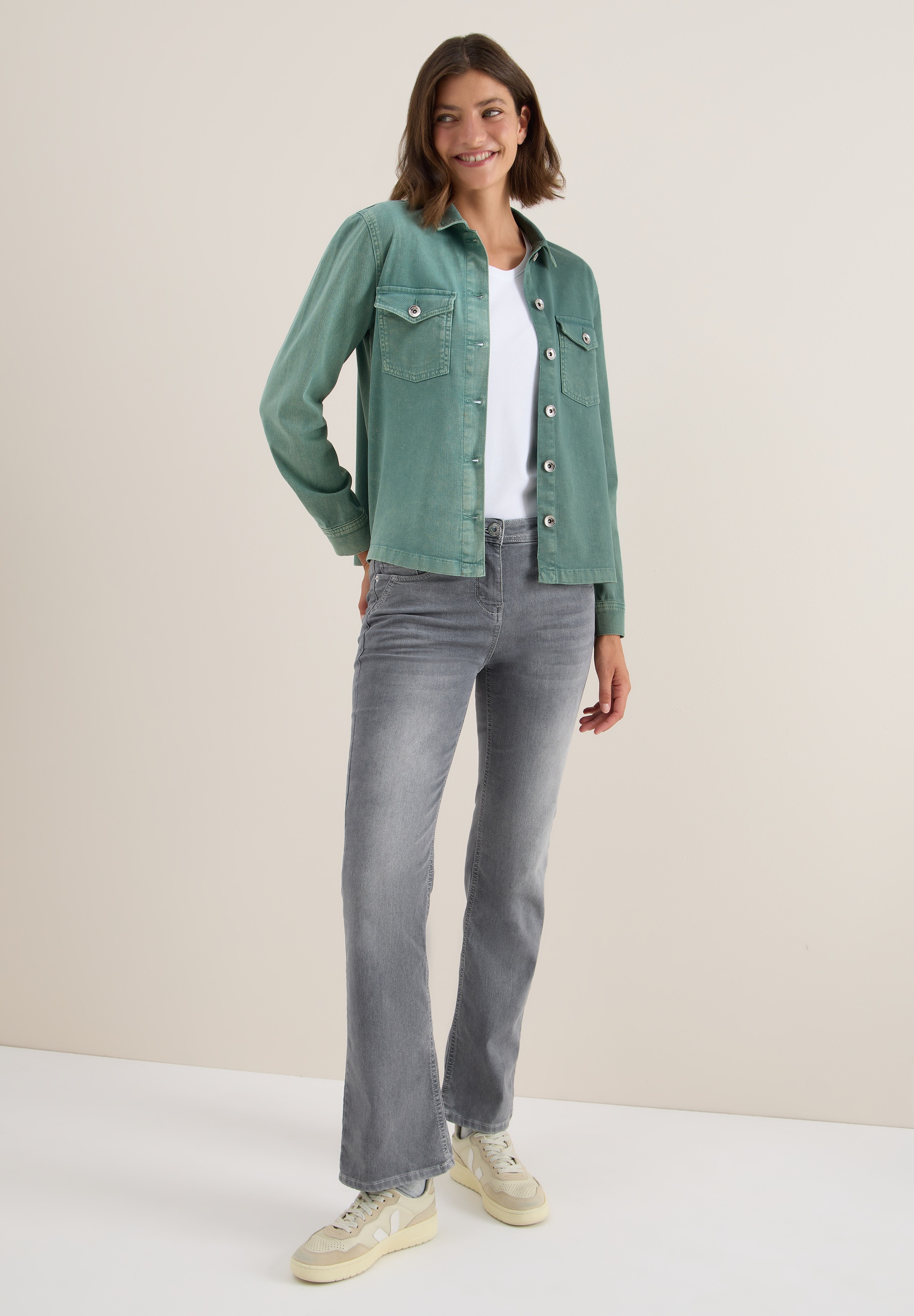 Cecil Kurzjacke, ohne Kapuze, im Denim-Style