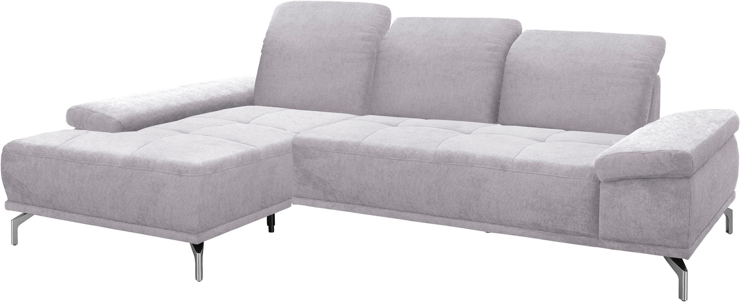 Home affaire Ecksofa "Caluna" Inkl.Sitztiefenverstellung, wahlweise mit Kop günstig online kaufen