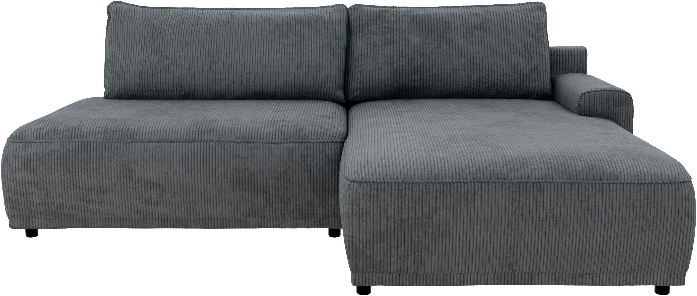 TRENDMANUFAKTUR Ecksofa "Fordon II, Schlafsofa mit Bettkasten, Couch in L-F günstig online kaufen