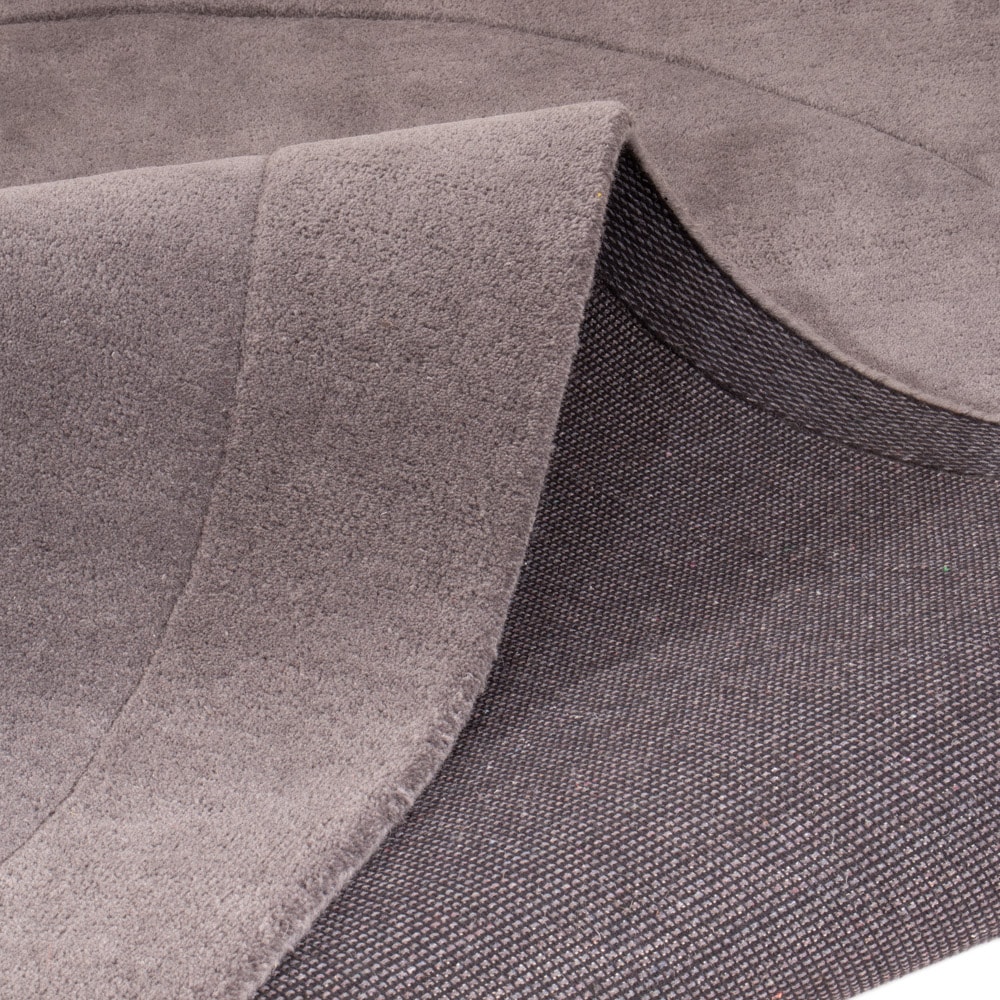 morgenland Wollteppich »Wollteppich - Opuence - oval«, oval, 1 mm Höhe, Sehr weicher Flor
