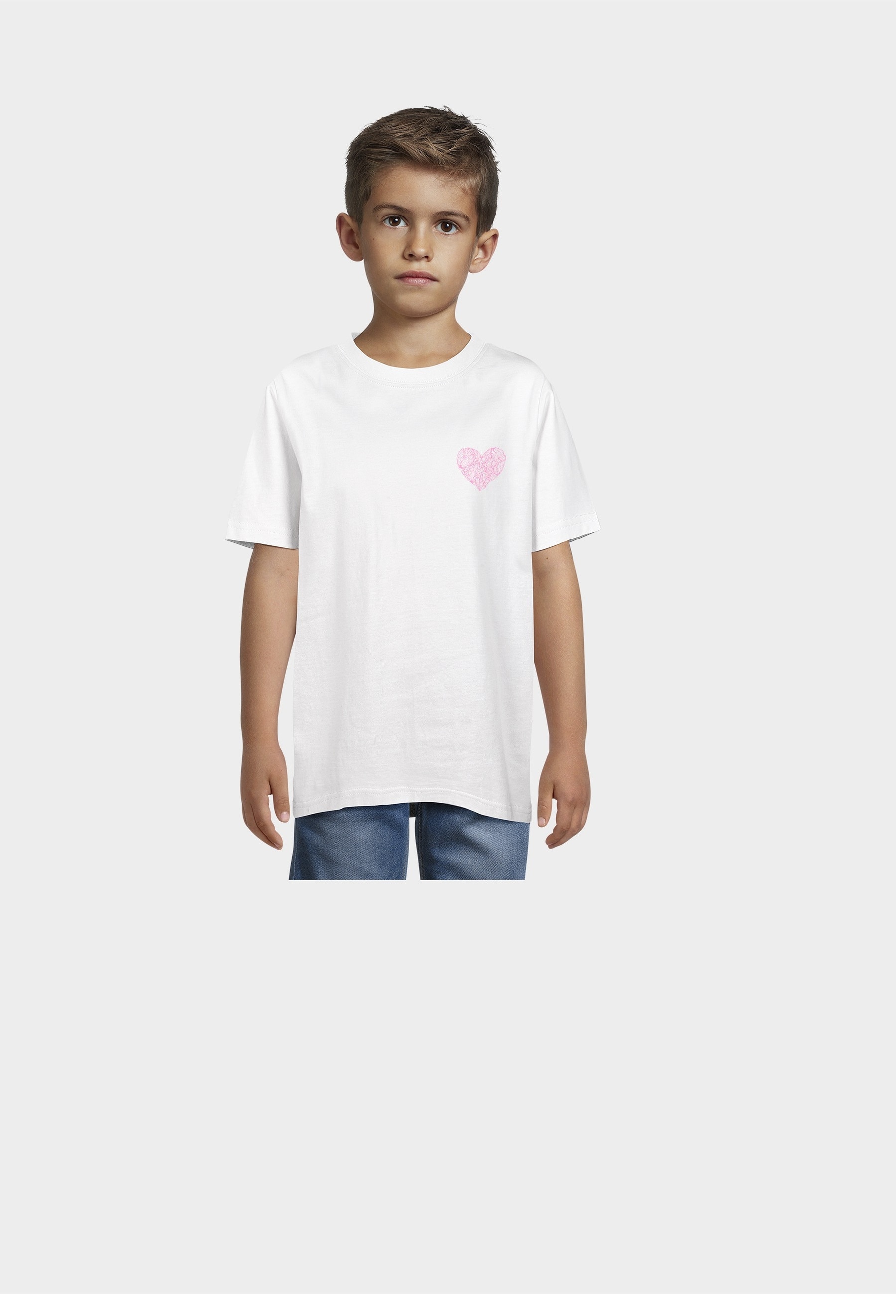 MisterTee T-Shirt »MisterTee Kids Butterfly Heart Tee« 1