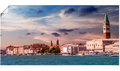 Artland Wandbild »Venedig Santa Maria della Salute I«, Italien, (1 St.),  als Alubild, Leinwandbild, Wandaufkleber oder Poster in versch. Größen  bestellen | BAUR