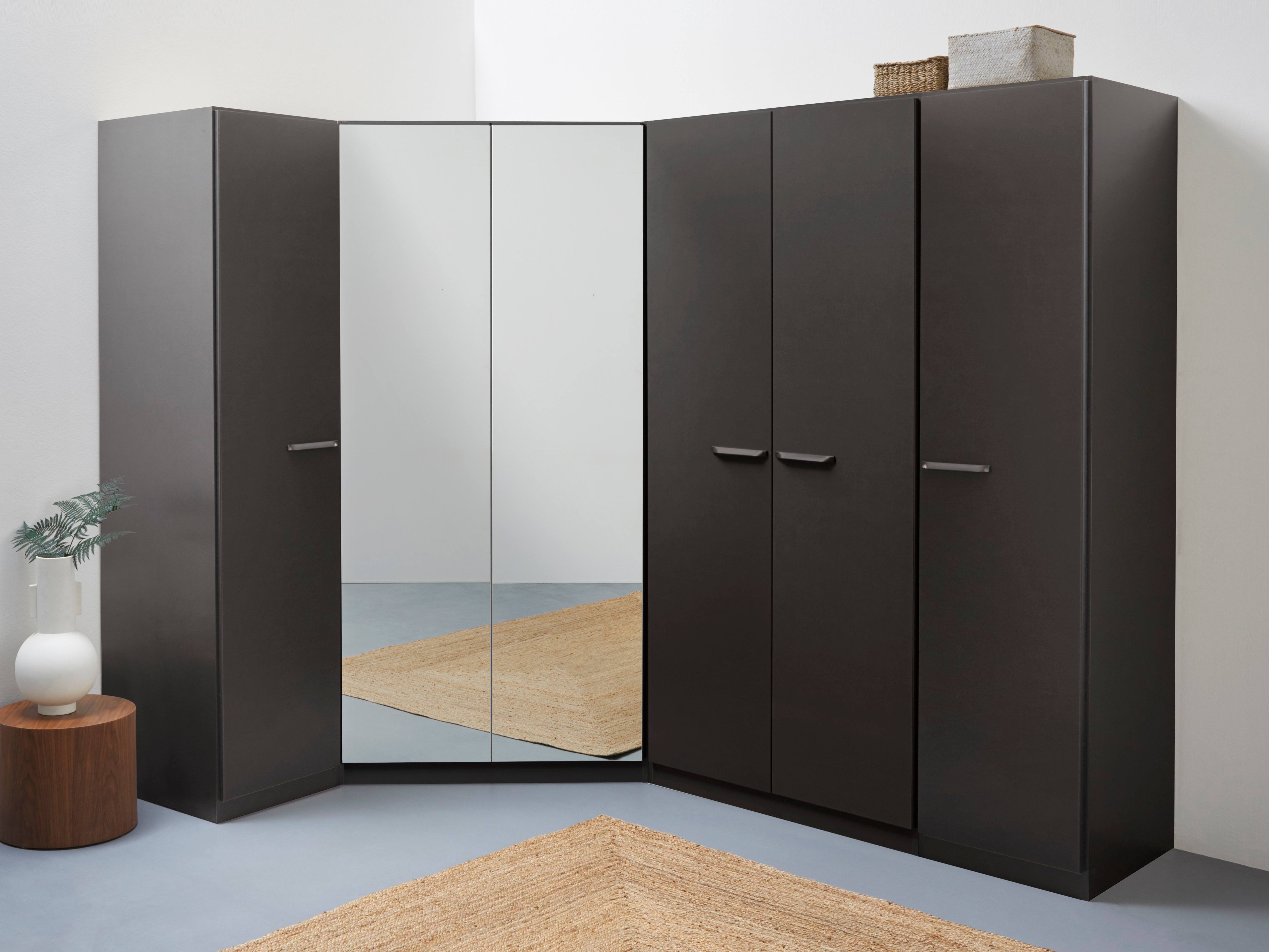 rauch "Kleiderschrank Schrank Garderobe Wäscheschrank VANDOR" Set