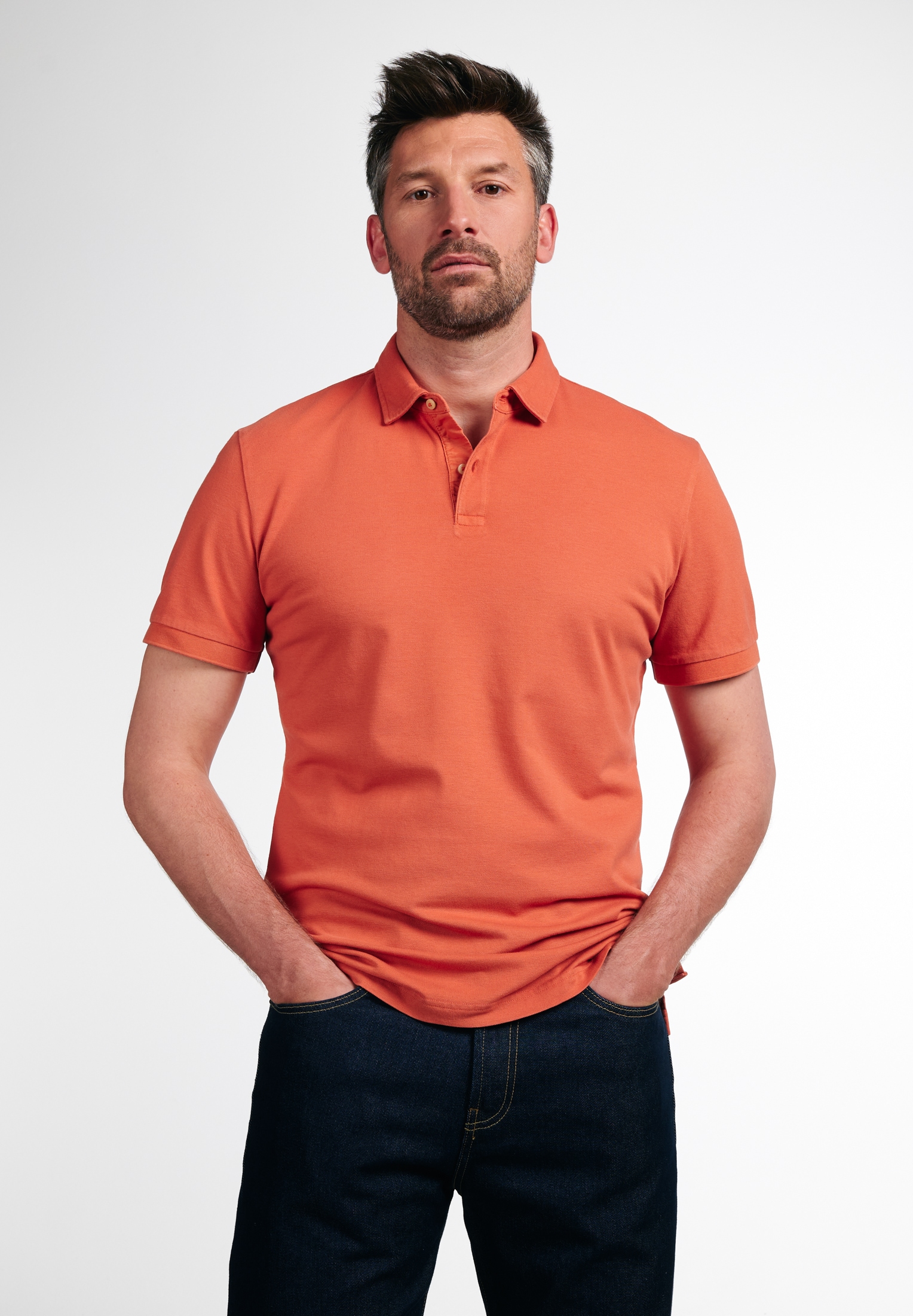 Eterna Poloshirt "MODERN FIT" günstig online kaufen