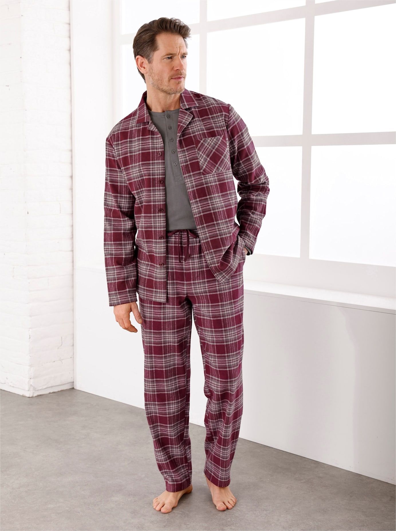 wäschepur Pyjamaoberteil "Schlafanzug-Shirt" 1 Stk. tlg. günstig online kaufen