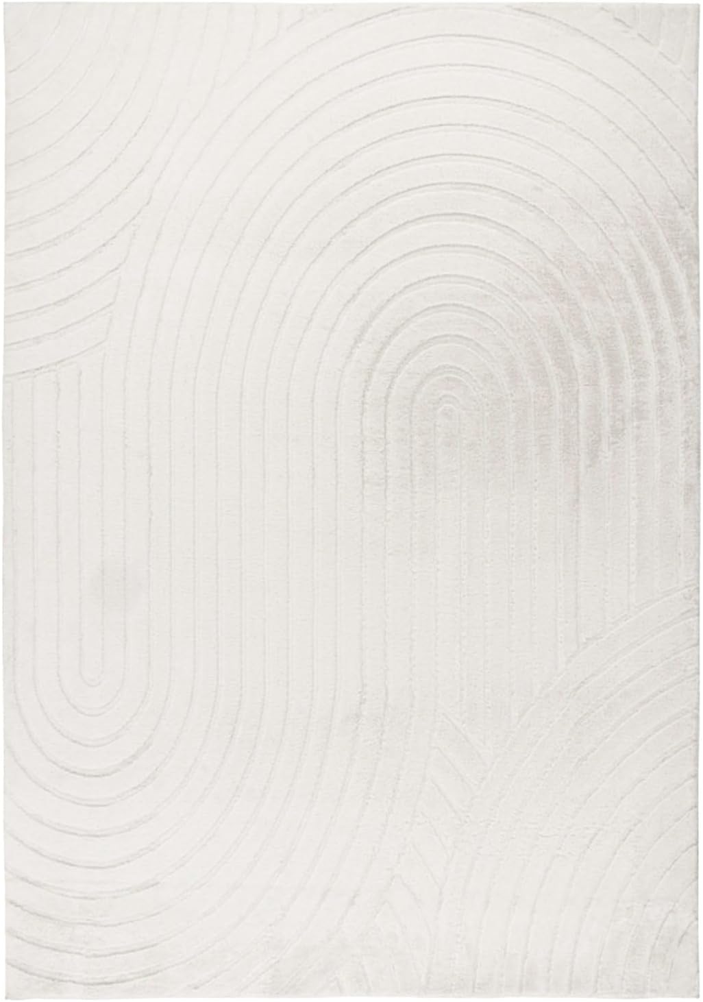 Carpet City Teppich "WAVES 501" rechteckig 12 mm Höhe Kurzflor, Hochtief-Mu günstig online kaufen