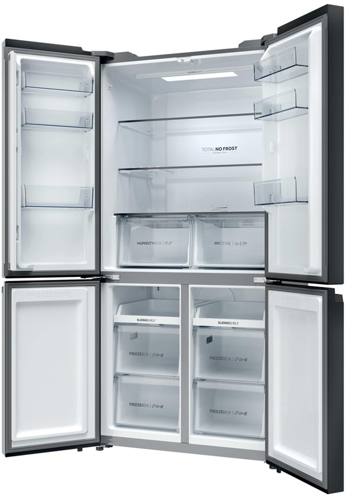 Haier Kühl-/Gefrierkombination »HCR39F19ENPT« 190,5 cm hoch 90,8 cm breit Humidity Zone: Obst, Gemüse und Salat 2x länger frisch halten