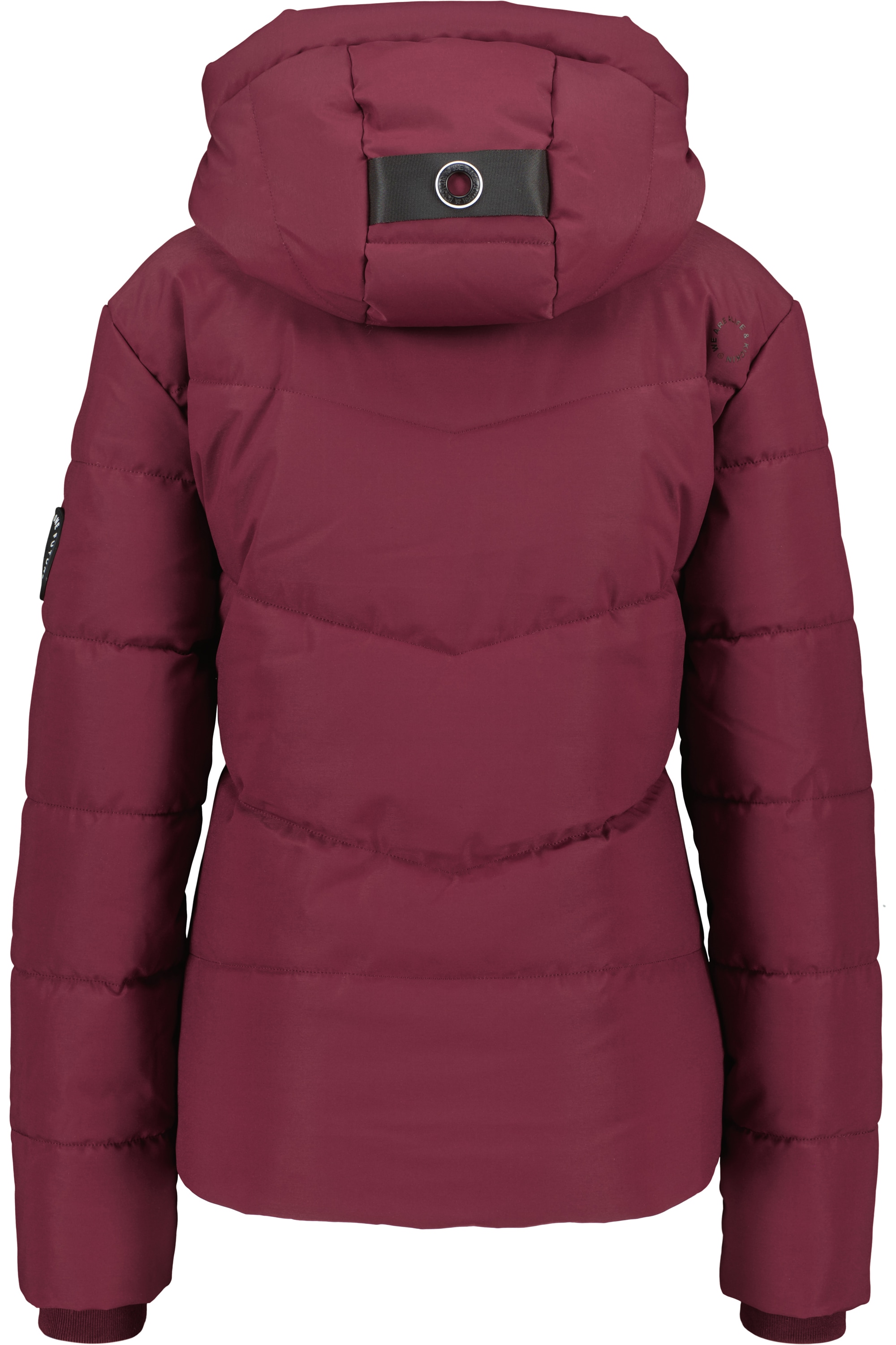Alife & Kickin Winterjacke »Damen MicaelaAK A«, Kurze warme Jacke mit gefütterten Reißverschlusstaschen und Kapuze