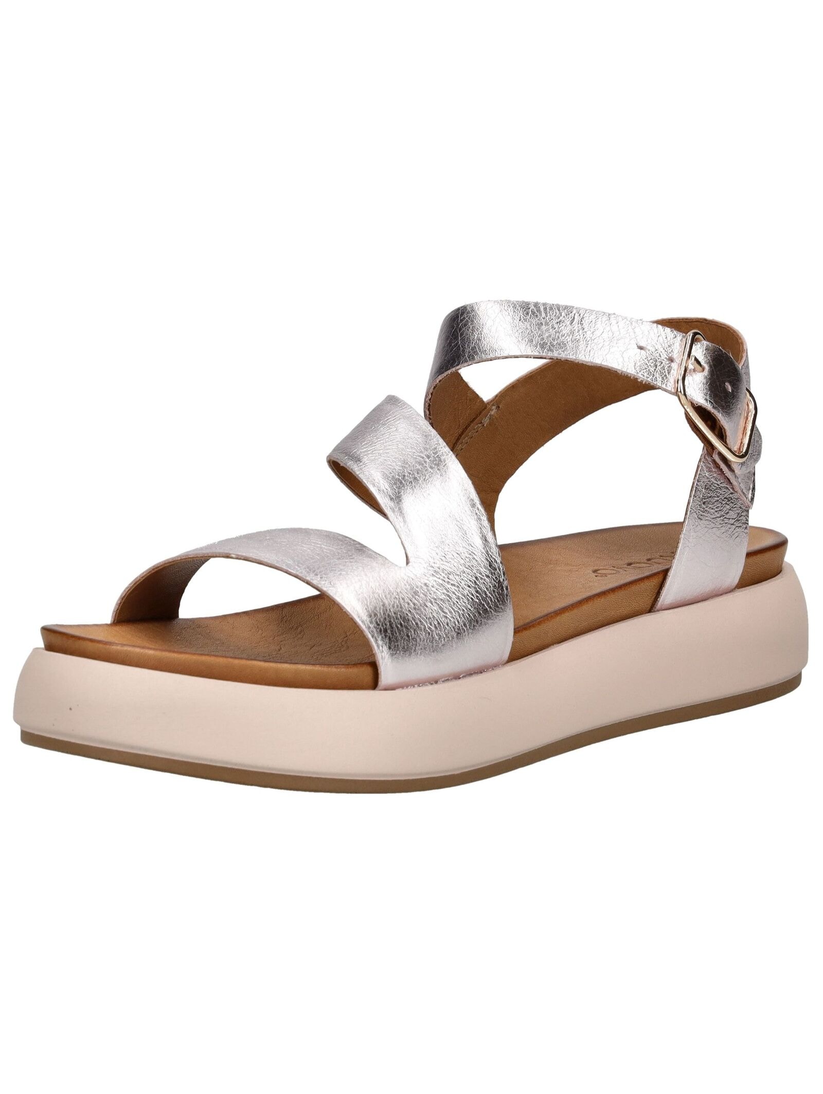 INUOVO Plateausandaletten "INUOVO Sandalen Leder" günstig online kaufen