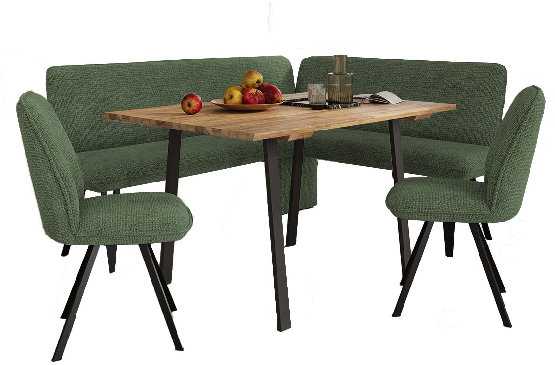 OTTO home Eckbankgruppe "Mily Essecke, Sitzgruppe, Eckbankgruppe, Küchenbankgruppe" Set, 4er, 4 Stk. tlg. BESTSELLER