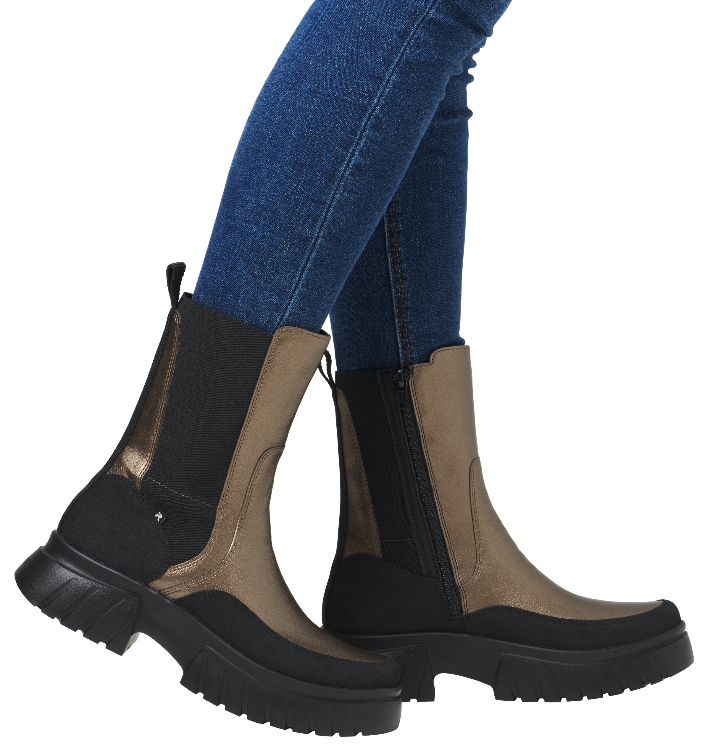 Rieker EVOLUTION Chelseaboots, Schlupfboots, Stiefelette mit praktischem In günstig online kaufen