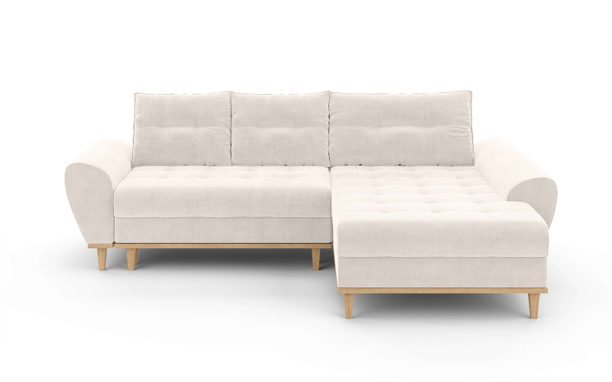 Home affaire Ecksofa "Ahrdorf mit Bettfunktion und Bettkasten, Maße: B/H/T günstig online kaufen