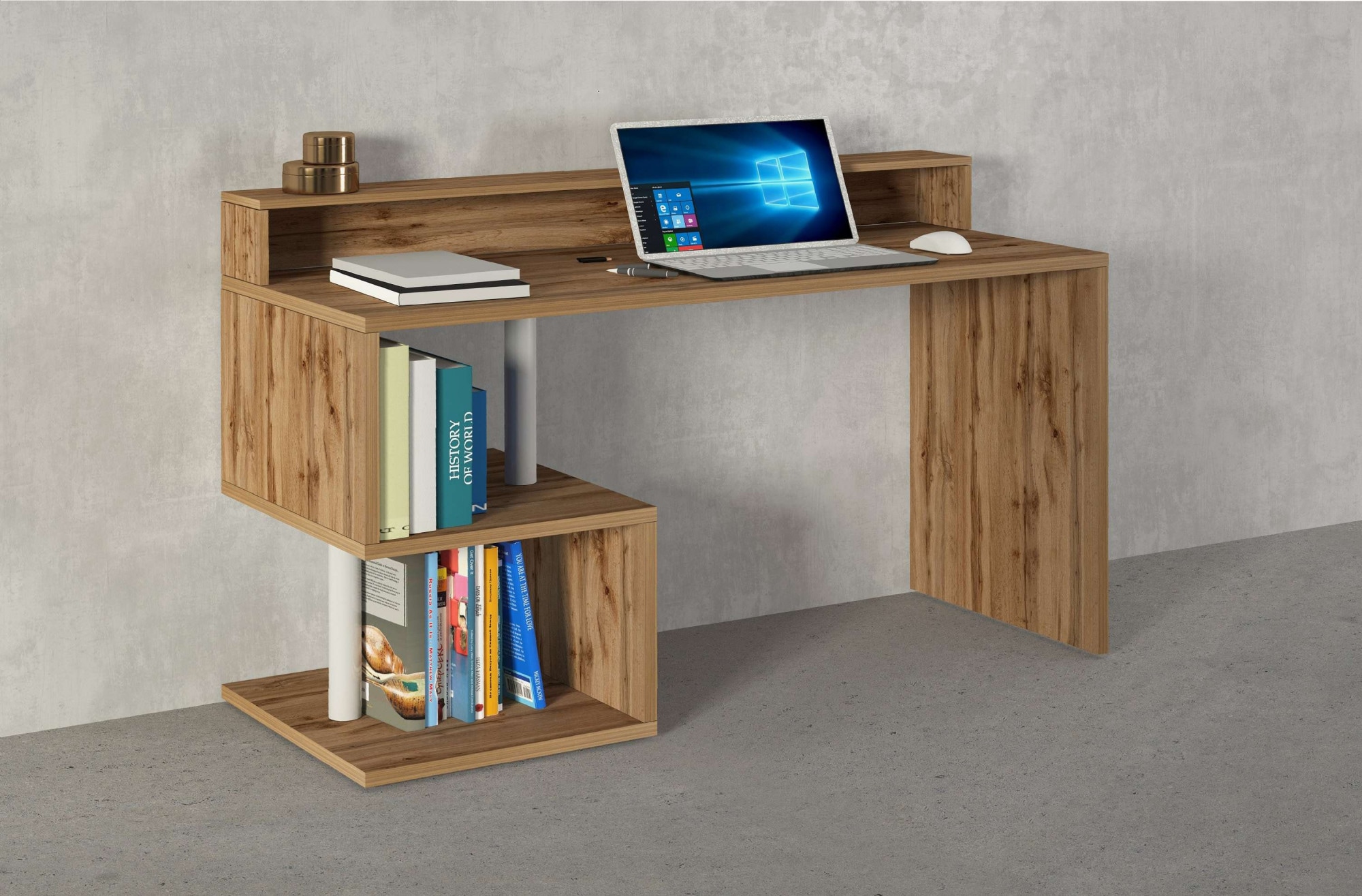 INOSIGN Schreibtisch »Esse, modernes Design«, in verschiedenen Breiten, mit und ohne Monitoraufsatz, Made in Italy