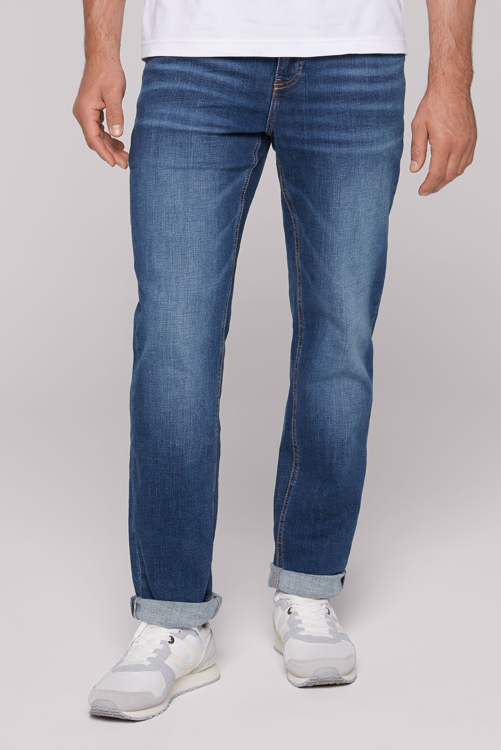 CAMP DAVID Regular-fit-Jeans, mit hoher Leibhöhe