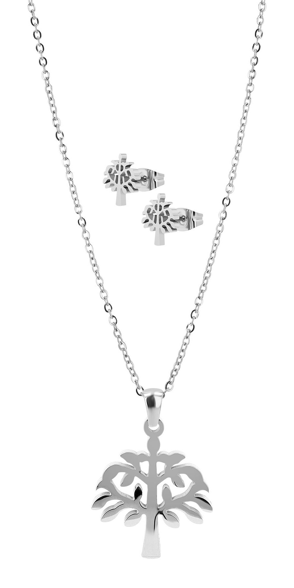 Adelia´s Kette ohne Anhänger »Damen Halskette – Lebensbaum aus Edelstahl 45 cm« Ideal als Geschenk für besondere Anlässe