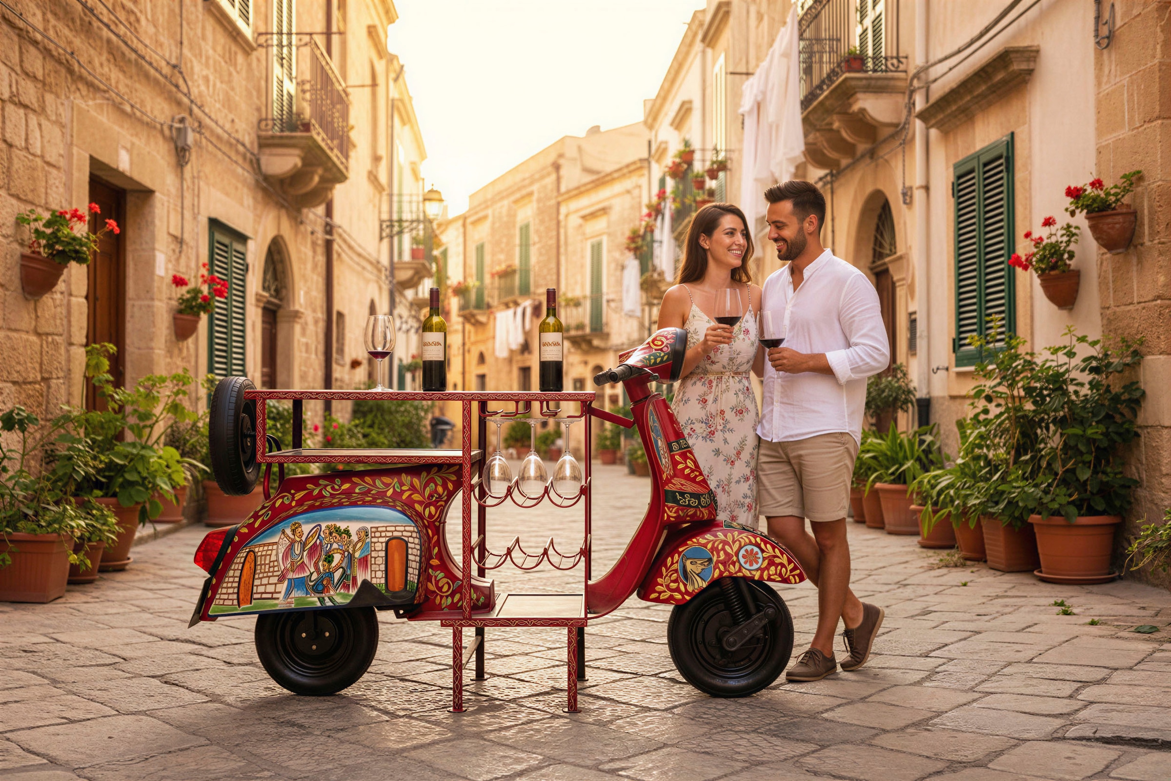 SIT Bartisch 1 Stk. tlg. aus einem recycelten Roller