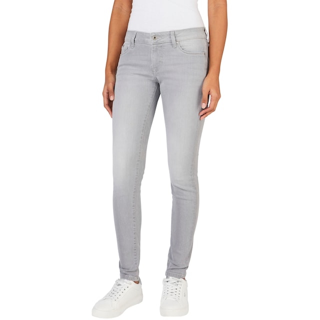 Pepe Jeans Skinny-fit-Jeans »SOHO«, im 5-Pocket-Stil mit 1-Knopf Bund und  Stretch-Anteil bestellen | BAUR