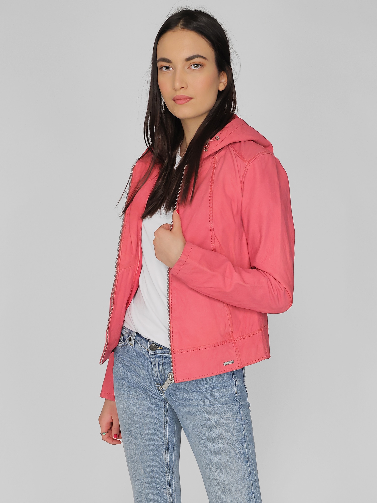 weich Lederjacke | Maze BAUR online mit Gummizug kaufen »Donie«