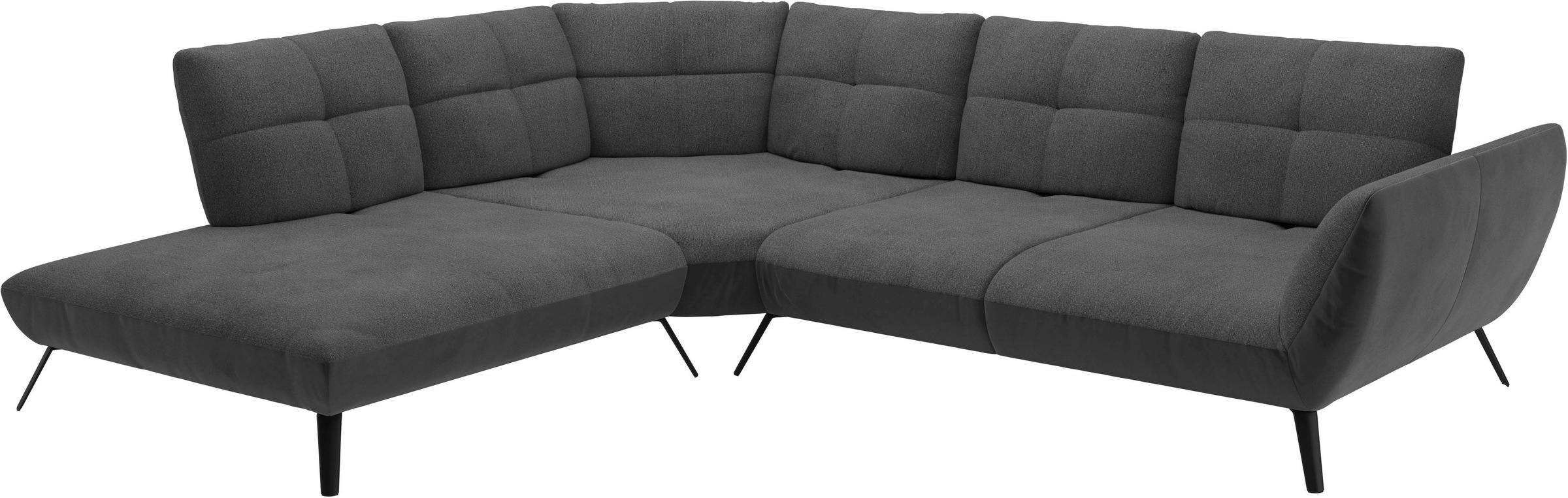 Places of Style Ecksofa »Mikado L-Form«, inkl. Sitztiefenverstellung und Armteilverstellung