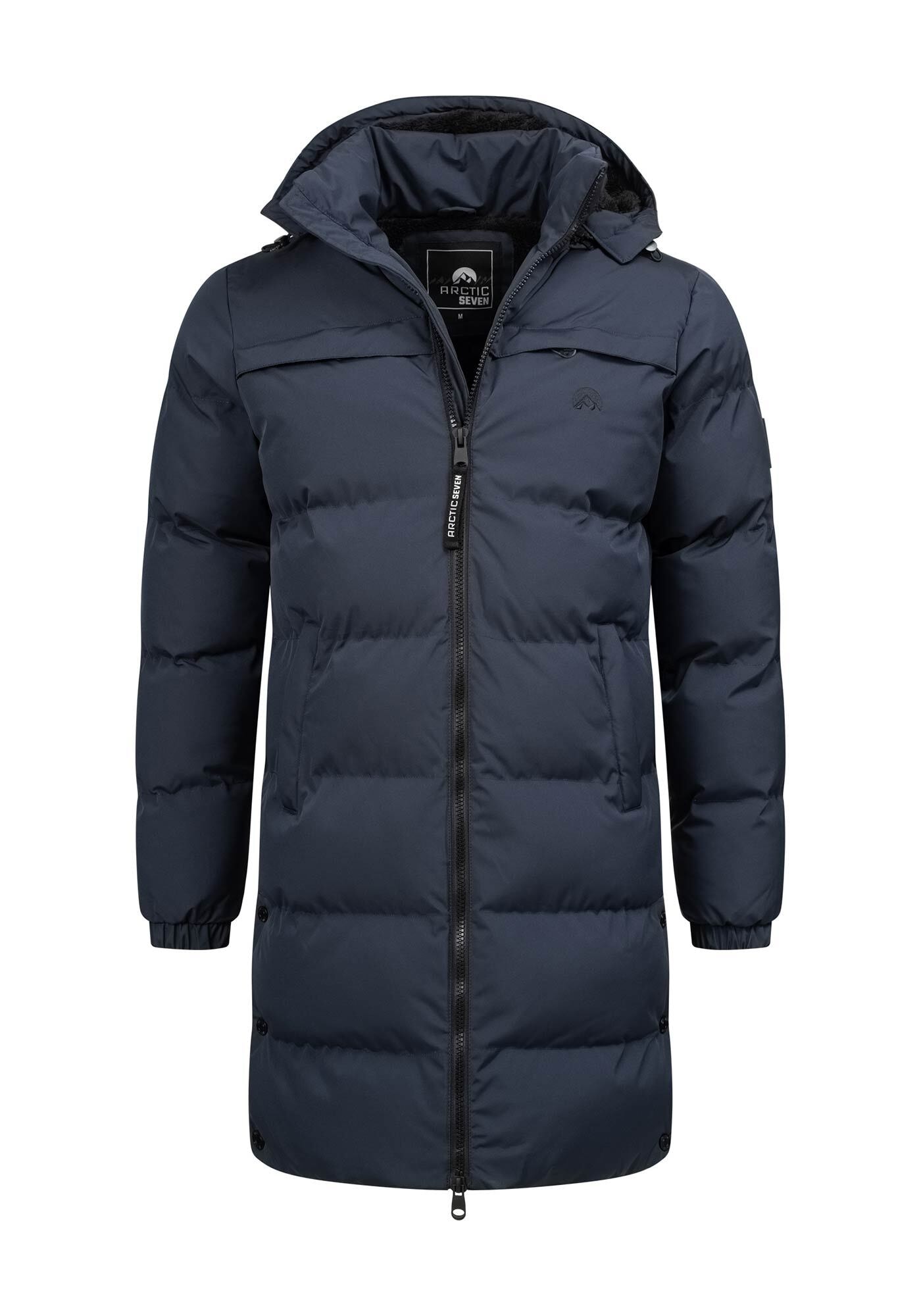 Arctic Seven Winterjacke »ASNorwiig«, mit warmem Teddyfell und abnehmbarer Kapuze