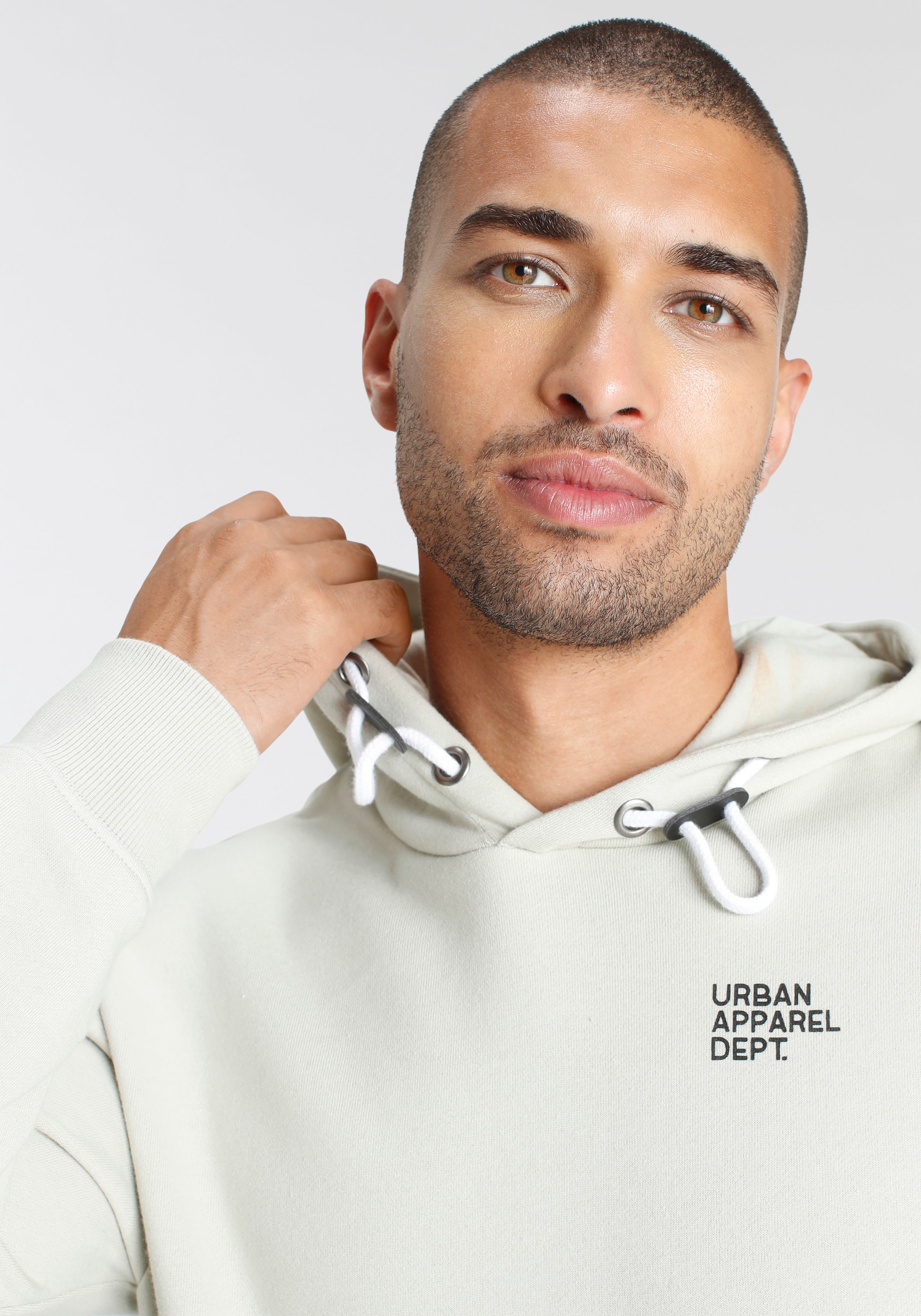 AJC Kapuzensweatshirt, mit Print auf bestellen und | BAUR ▷ Arm Brust