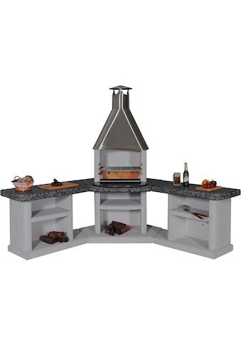 WELLFIRE Grillkamin »Ardea« BxTxH: 188x73x192 c...