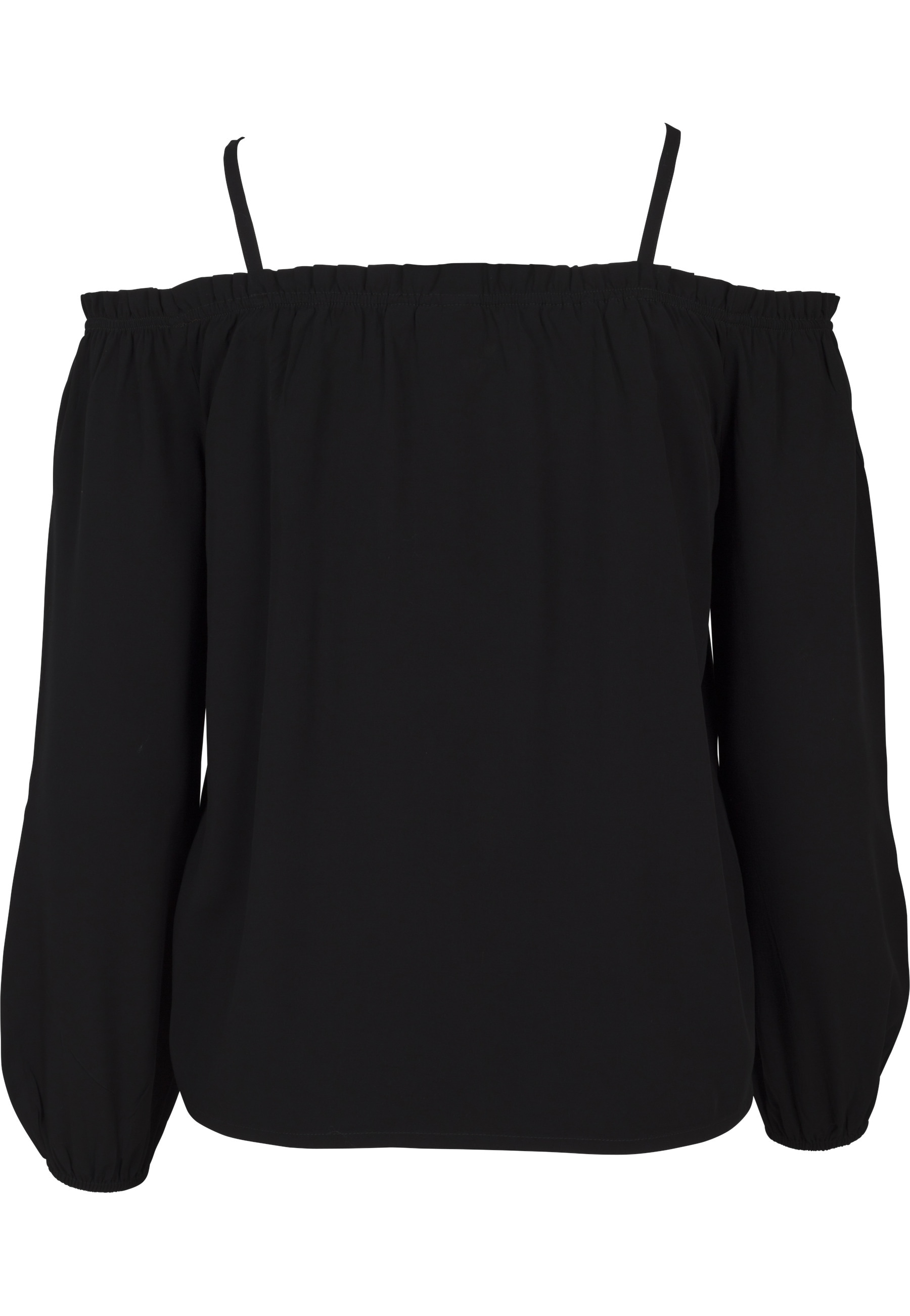 URBAN CLASSICS Langarmshirt »Urban Classics Damen Ladies Cold Shoulder Longsleeve« 1 Stk.