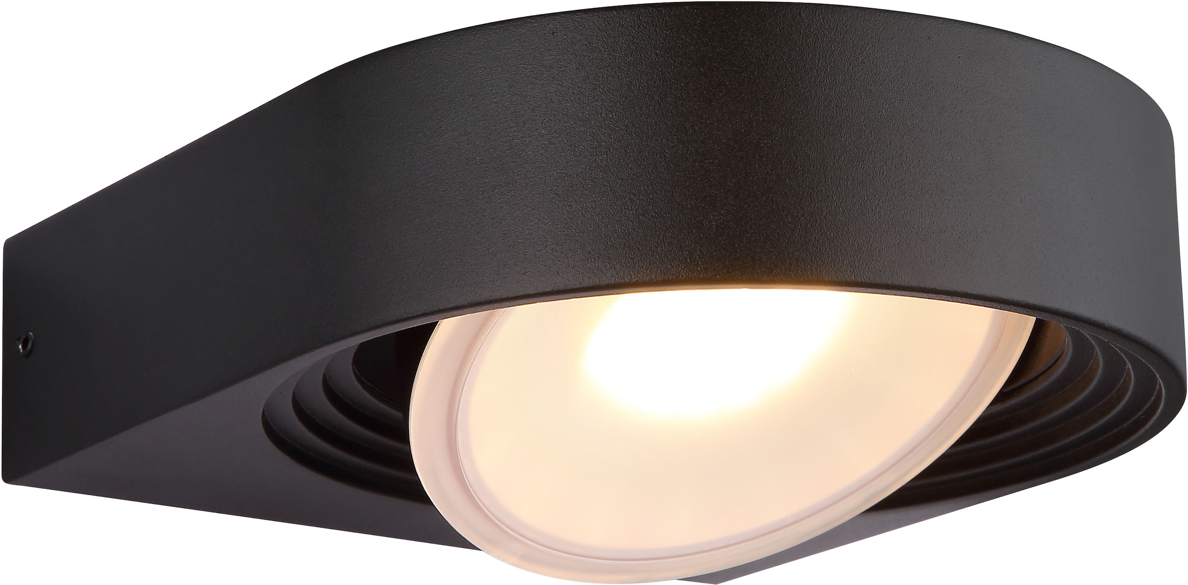 GLOBO LIGHTING LED Außen-Wandleuchte »OKO«, Leuchtmittel LED-Modul | LED fest integriert, Außenbereich/IP44/Dreh-/Schwenkbar/3000K