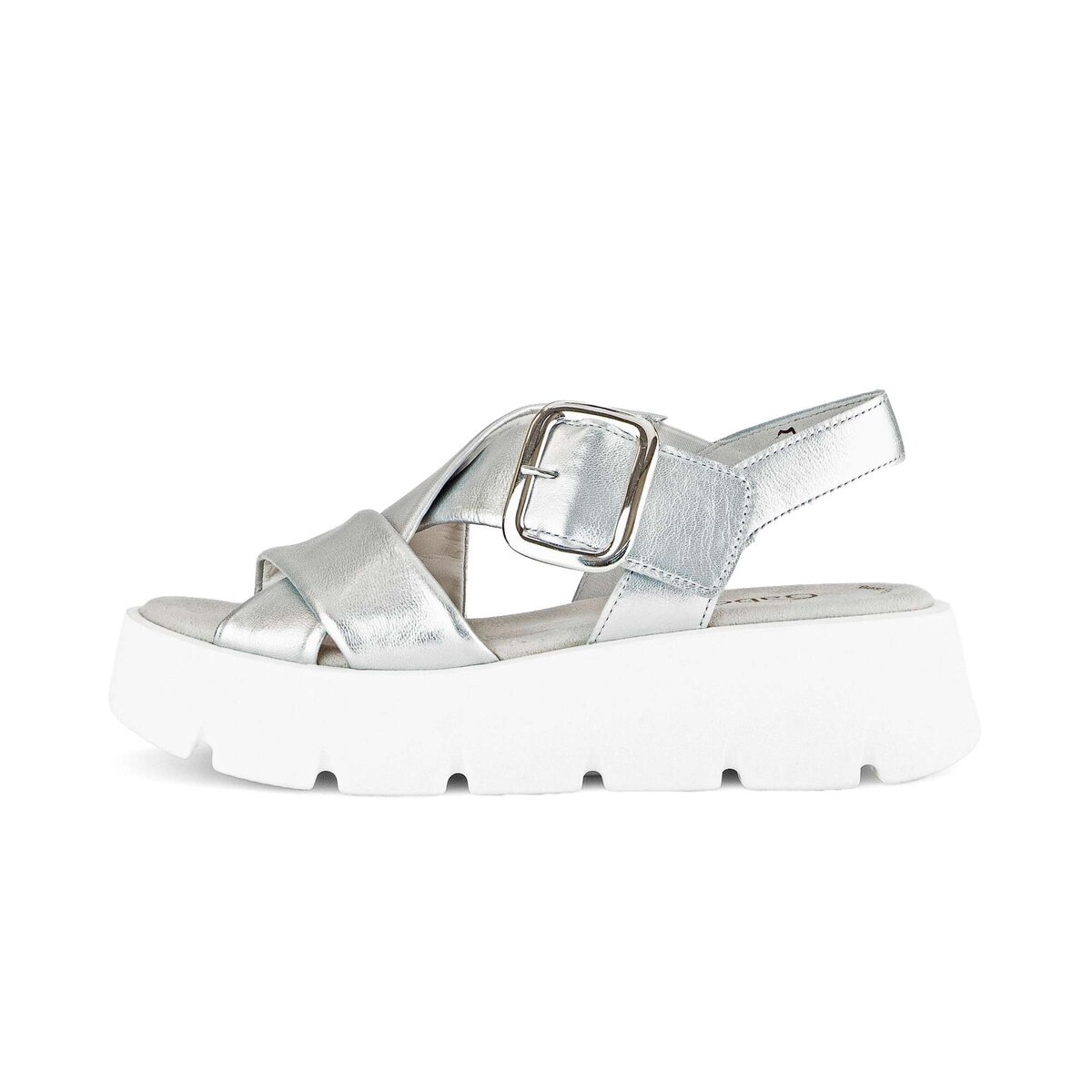 Gabor Plateausandaletten "Plateau Sandale Effektleder" günstig online kaufen