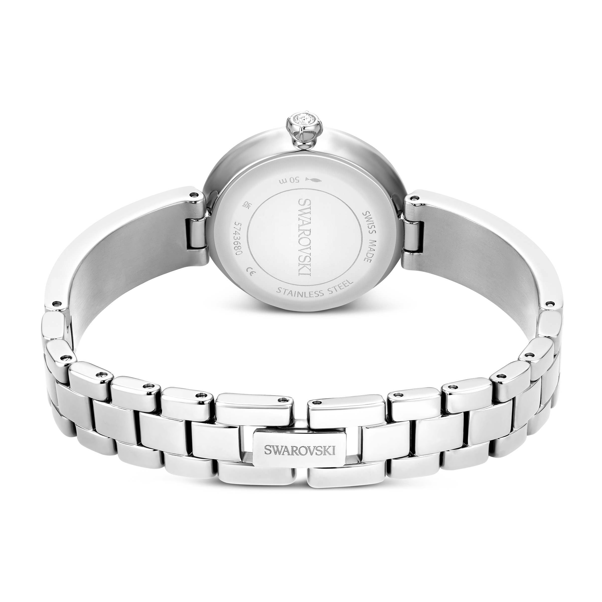 Swarovski Quarzuhr »MATRIX« Armbanduhr, Damenuhr, Swiss Made, Edelstahlarmband, analog
