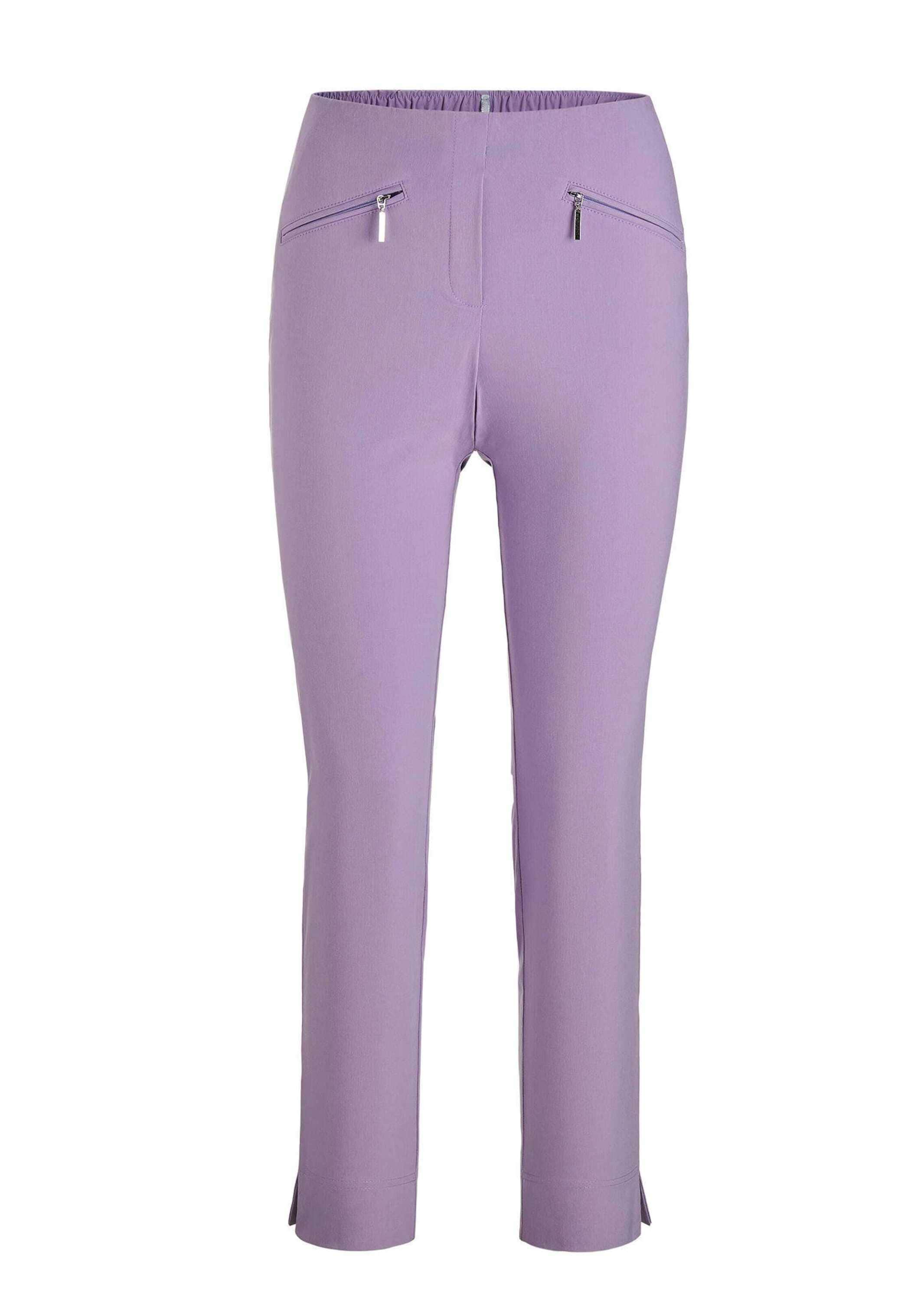 GOLDNER 7/8-Hose "Kurzgröße Stretchhose LOUISA, dehnbar & mit Taschen" Ohne