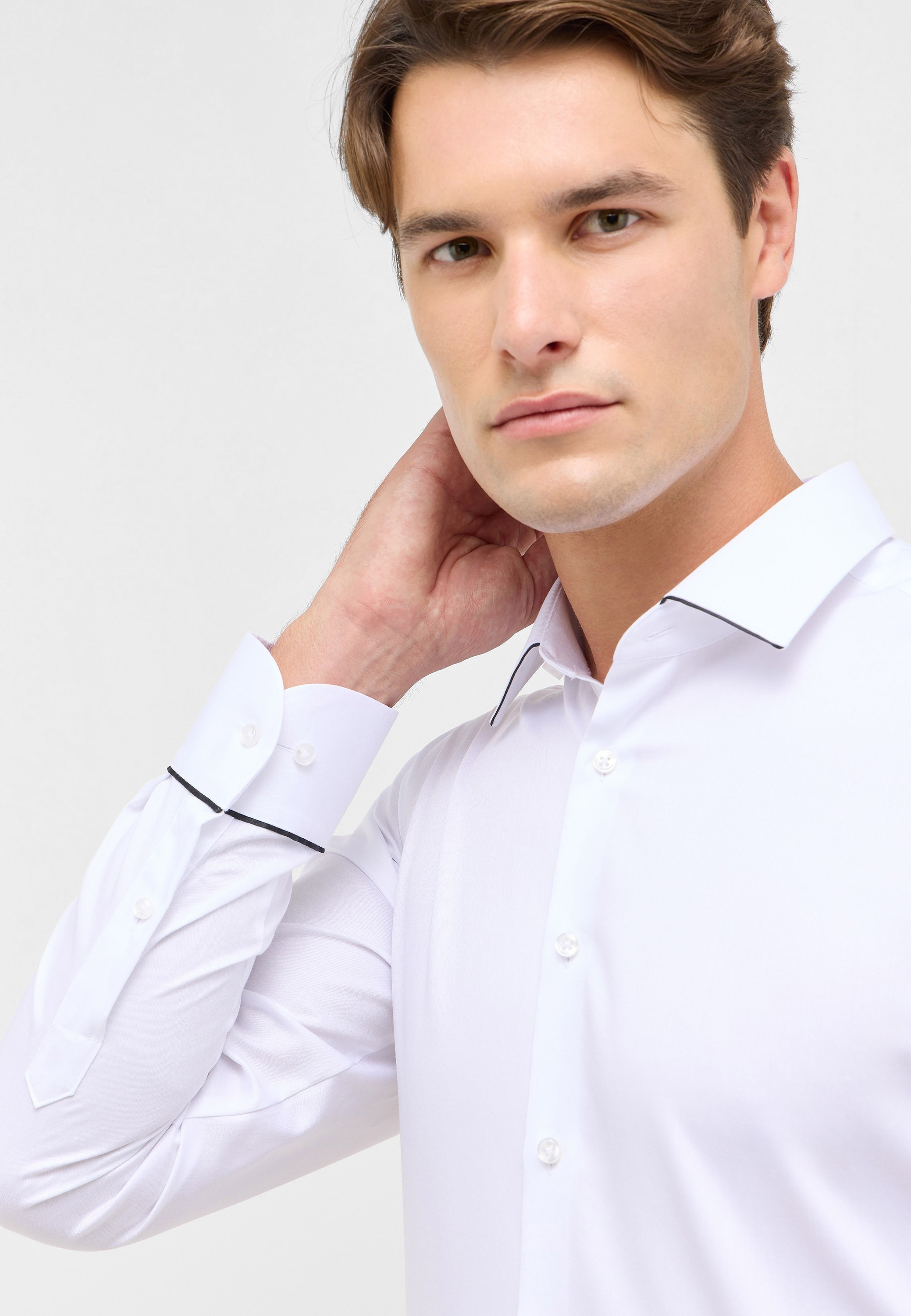 Thumbnail - Eterna Langarmhemd "SLIM FIT" NON IRON (bügelfrei)