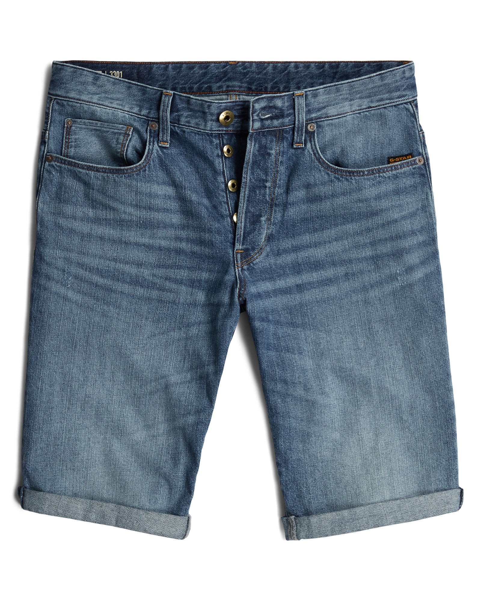 G-STAR 5-Pocket-Hose »3301 Denim Shorts«