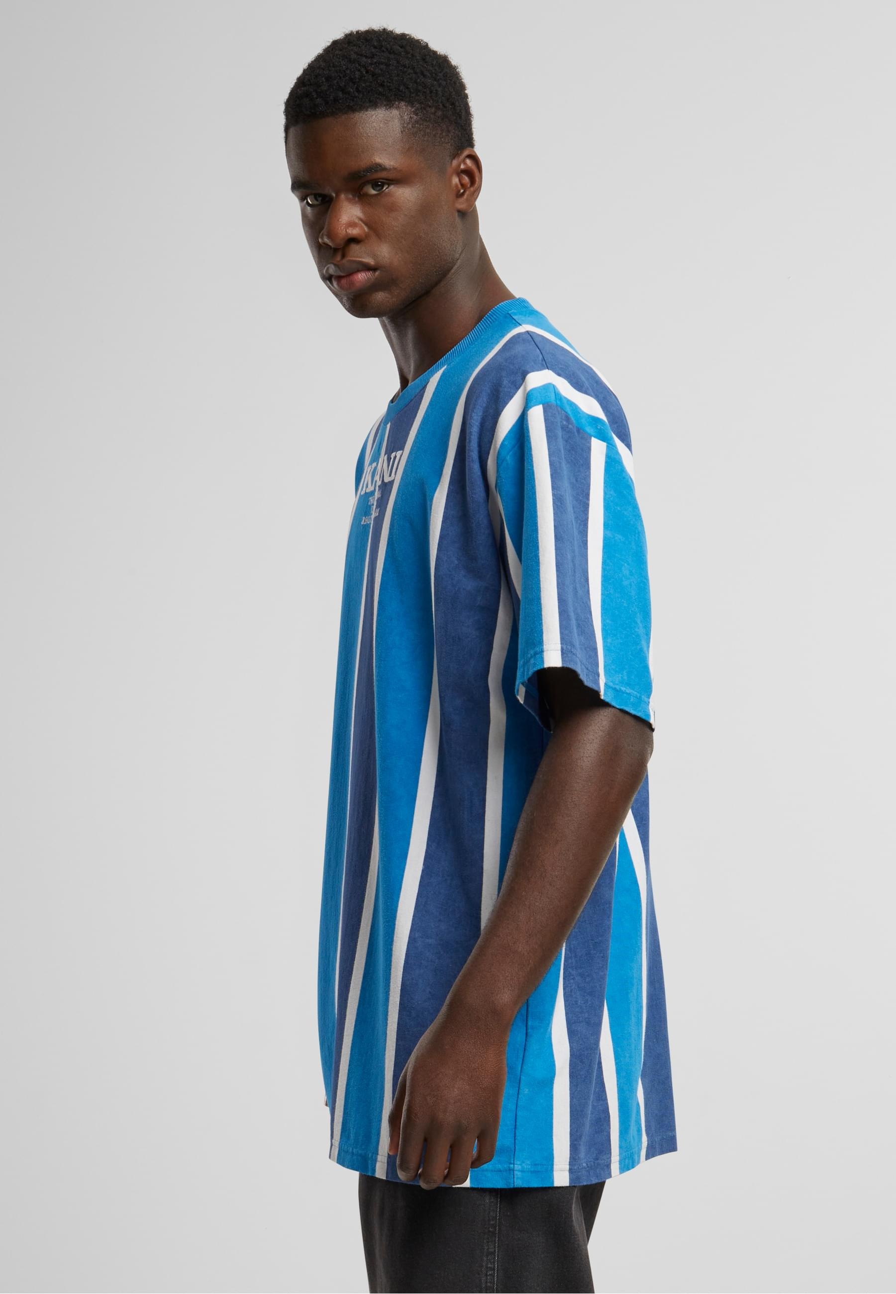 Karl Kani T-Shirt »Karl Kani Herren KM242-005-1 Karl Kani Retro Washed Stripe Tee«, (1 tlg.)