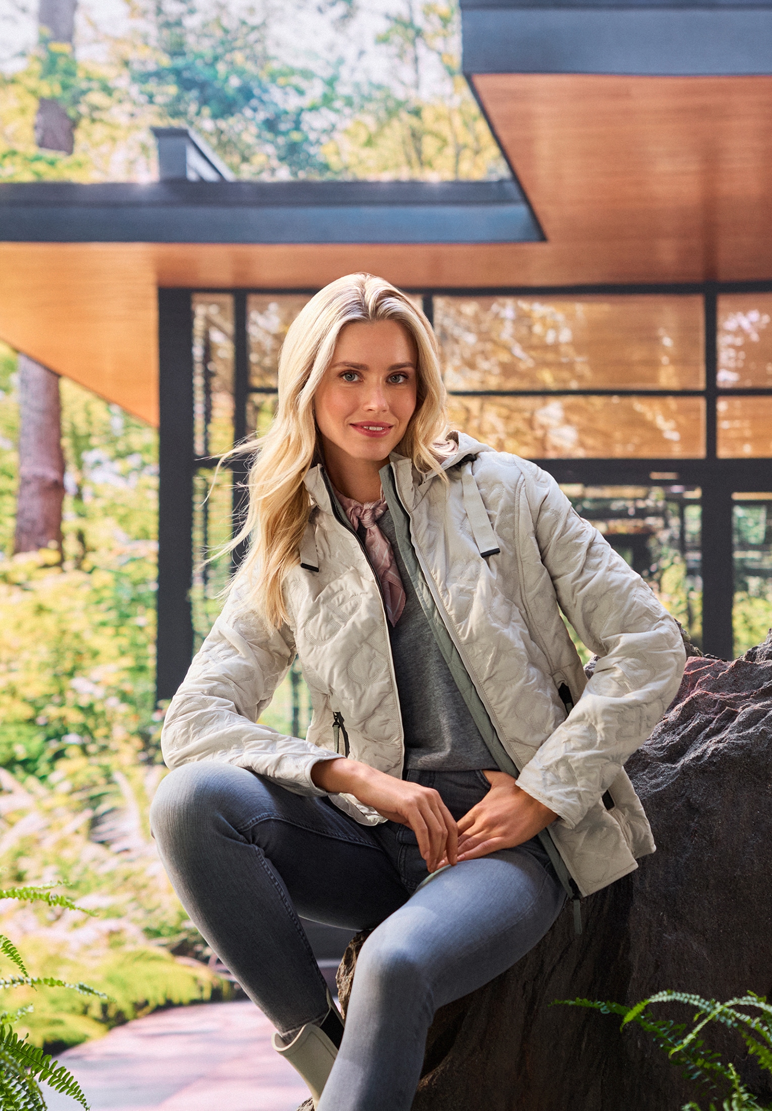 Gil Bret Sommerjacke »Gil Bret Damen Sommerjacke mit Kapuze«, mit Kapuze